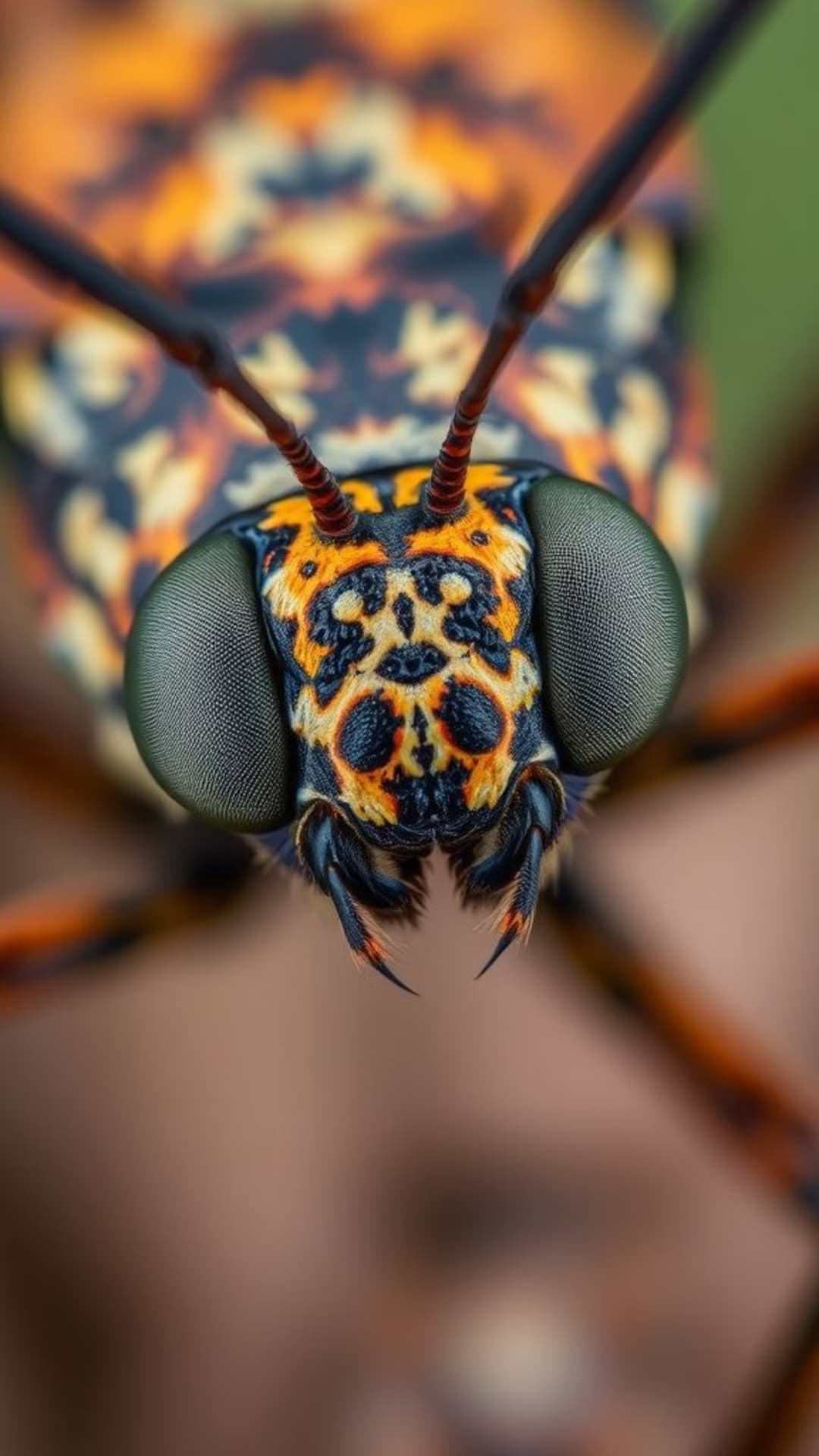 Macro animali selvatici insetti dettagliati bellissimi motivi natura da vicino