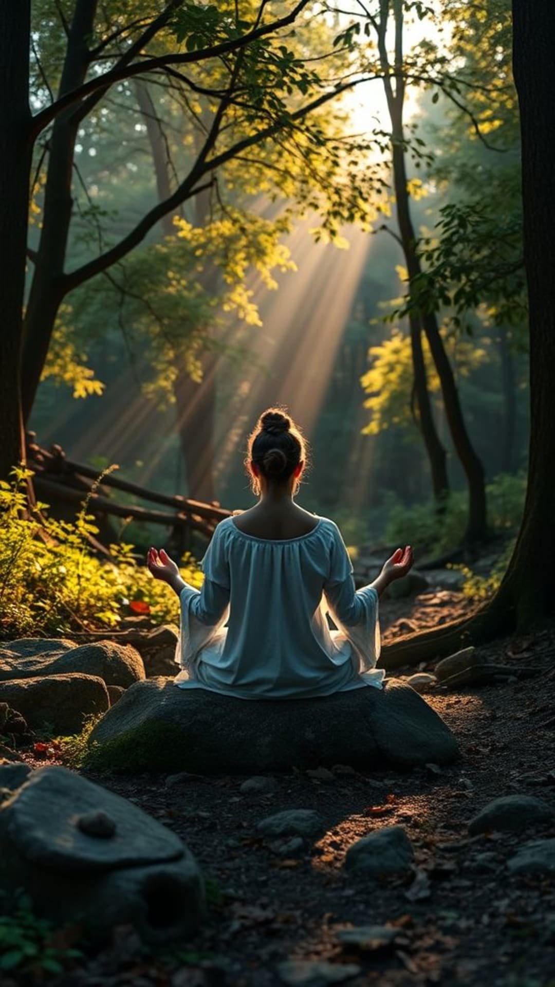Pace interiore meditazione zen natura pacifica