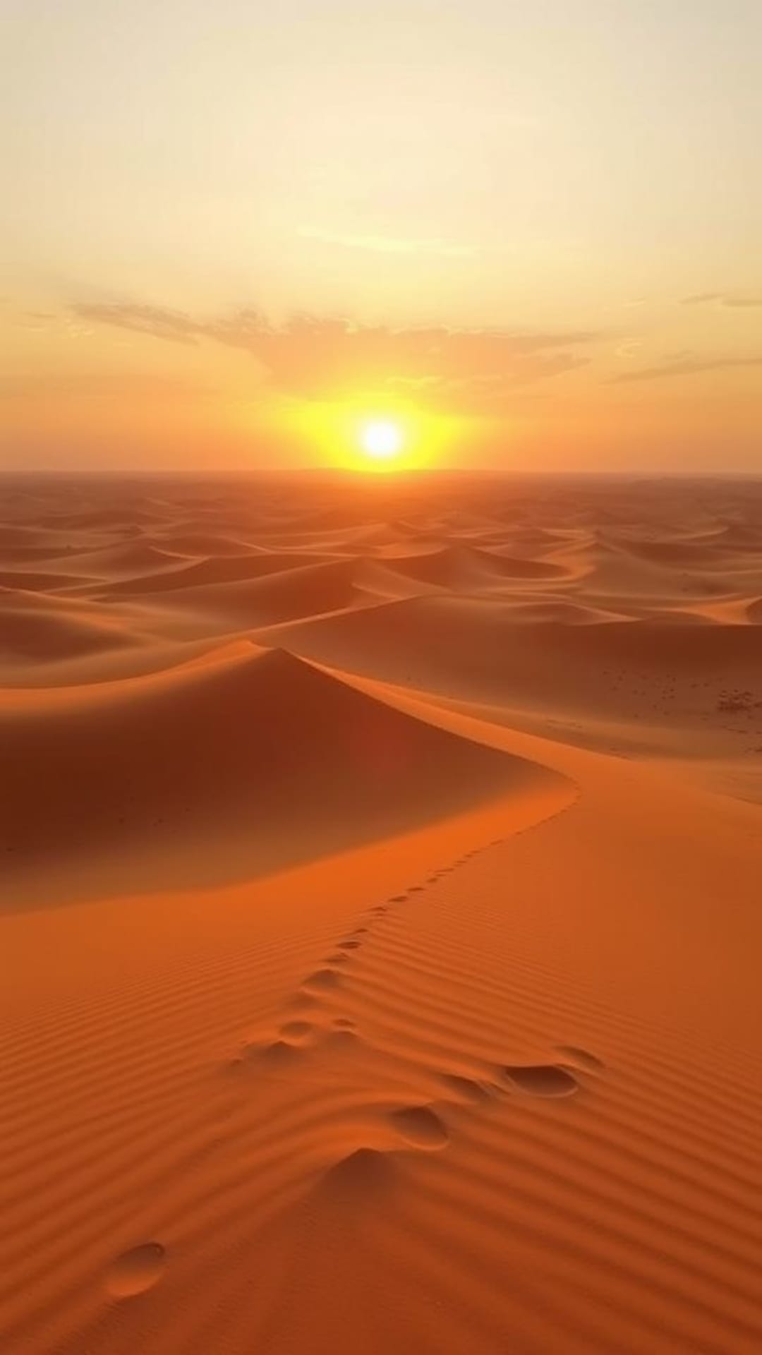 bocche di dune al tramonto sabbie dorate paesaggio arido belleza
