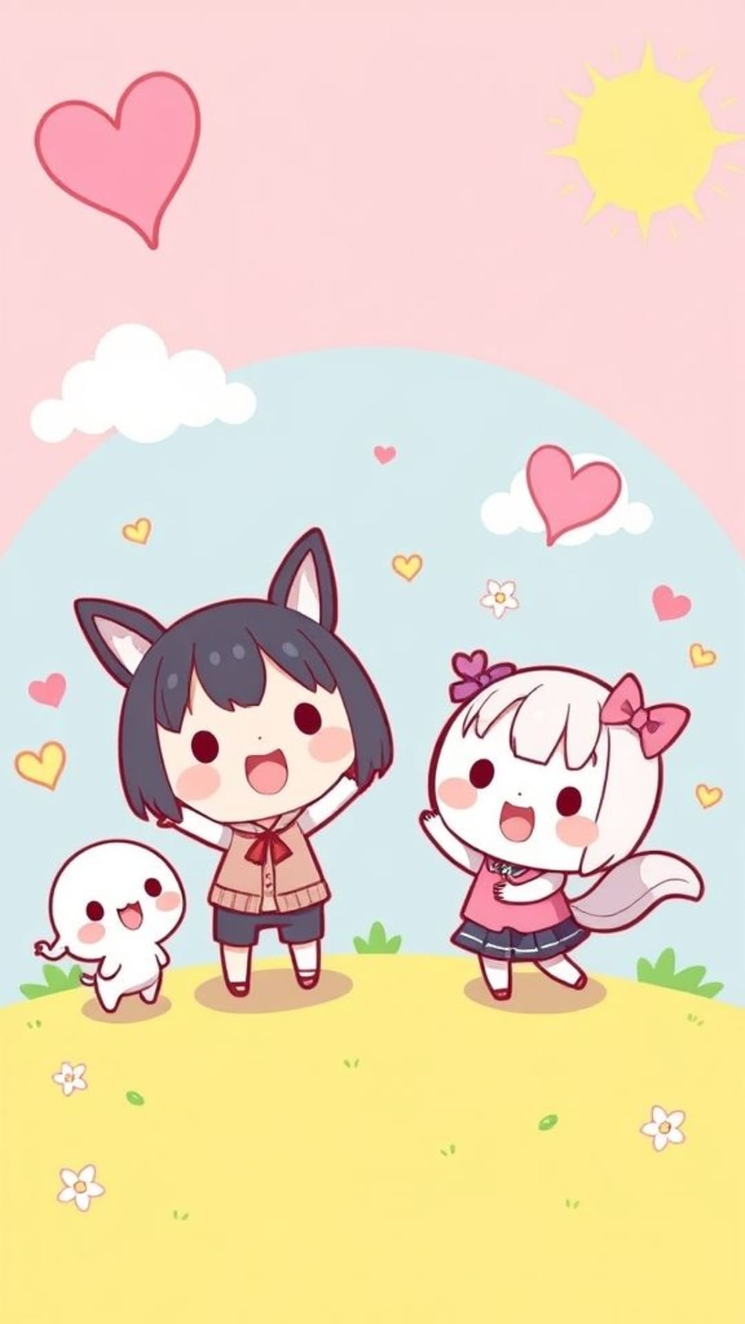 personaggi dei cartoni animati carini divertenti allegri vivaci