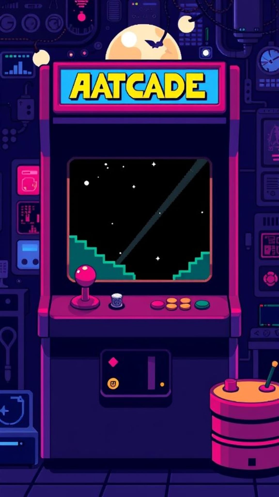 gioco di pixel art a 8 bit nostalgico retrò arcade