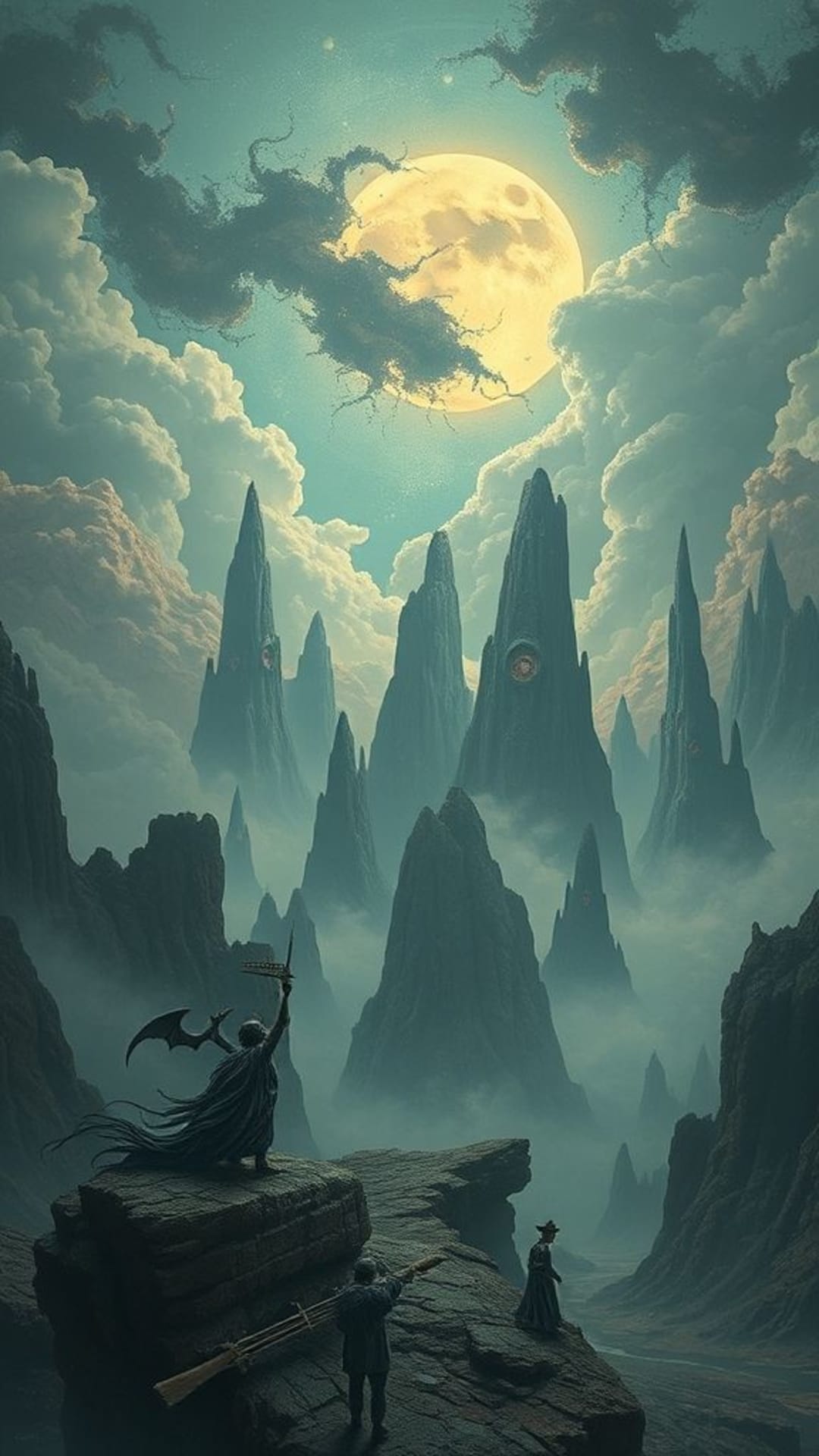 arte fantastica paesaggi surreali vedute oniriche paesaggi astratti mentali creature strane mondi bizzarri immaginativi creatività arte sperimentale