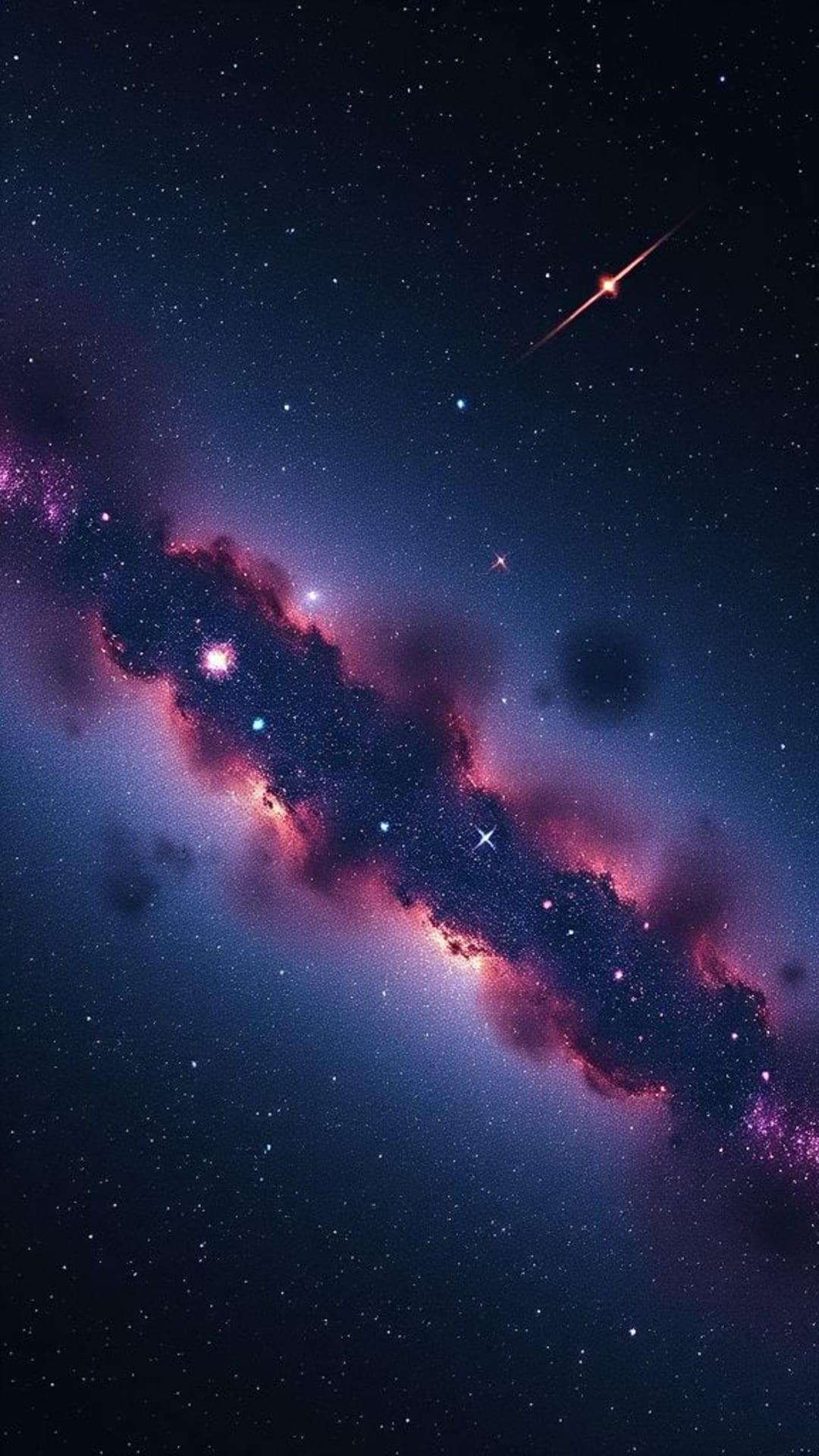 spazio galassie stelle nebulosa cosmico universo celestiale oscuro estetico sognante