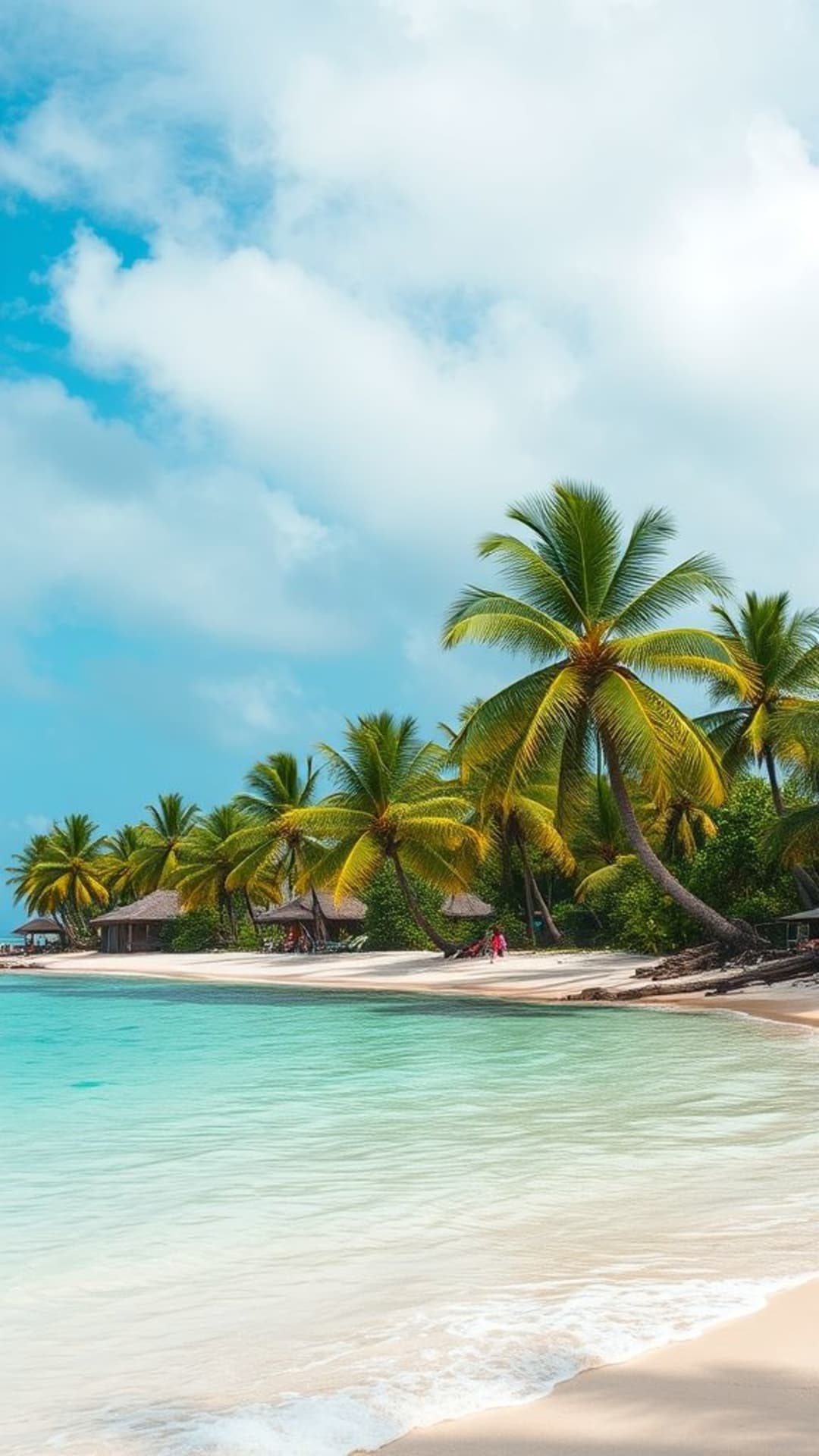 plages tropicales palmiers eaux turquoise vacances d'été