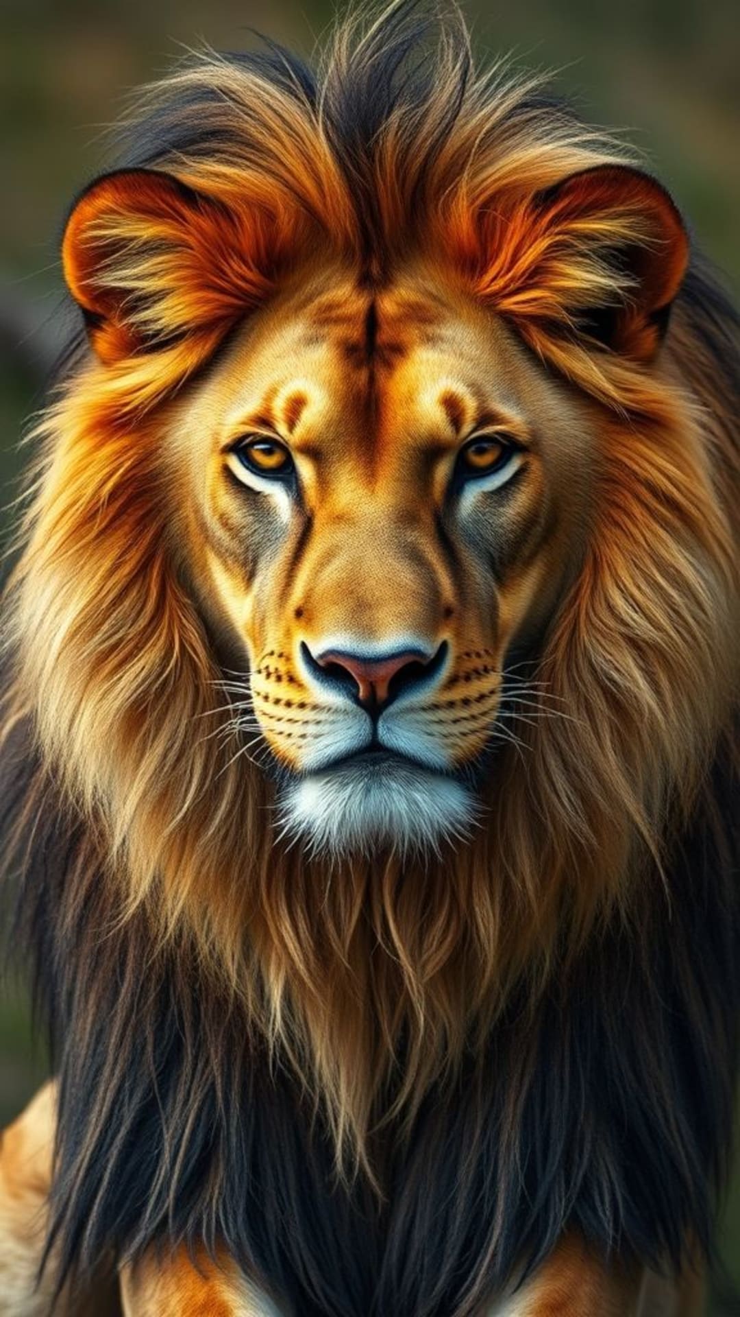 portraits d'animaux lions majestueux loups faune photographie