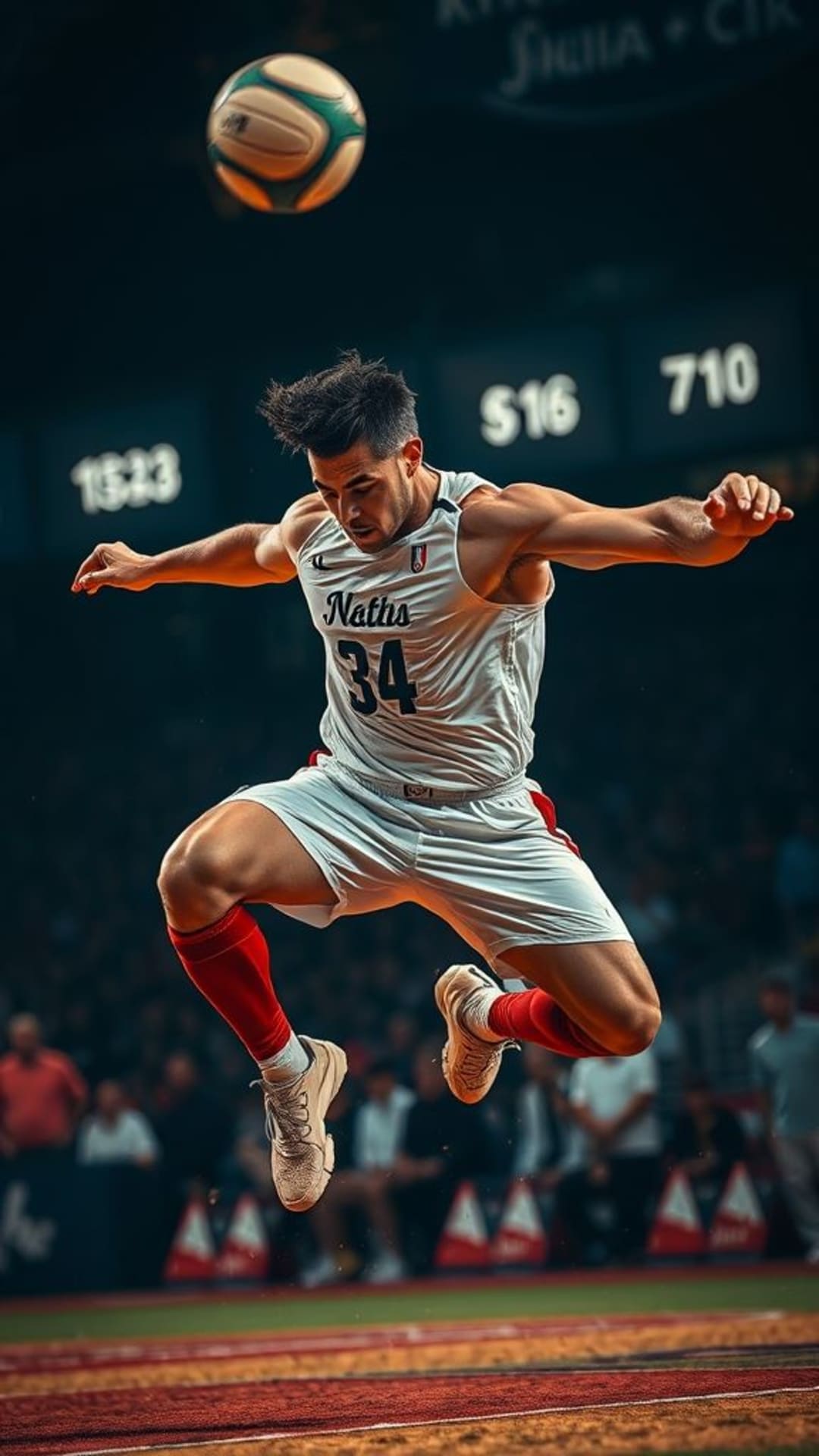 action sportive mouvement dynamique athlète en mouvement énergie intense scènes compétitives vives scripts