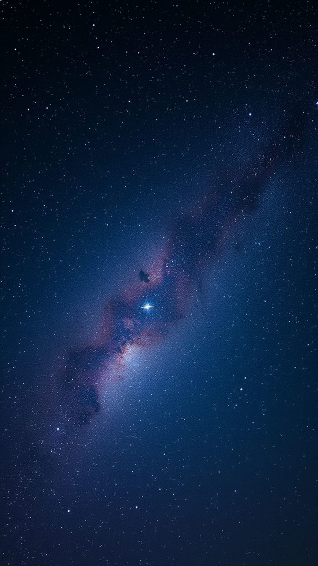 galassia cosmica cielo stellato