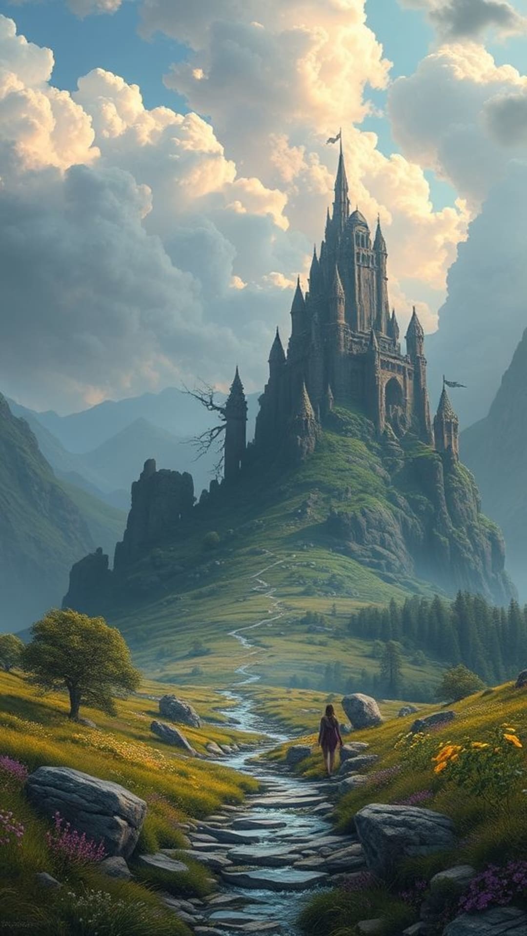 paesaggio fantastico regni magici