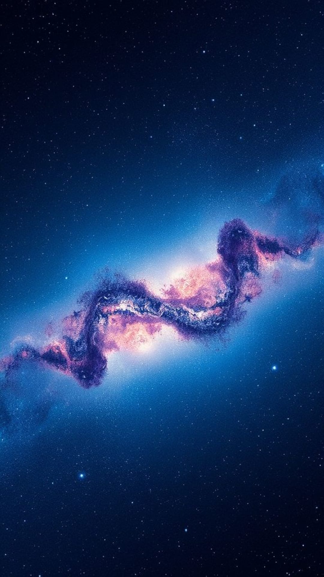 galassia cielo stellato nebulosa cosmica paesaggio spaziale sfondo ad alta definizione