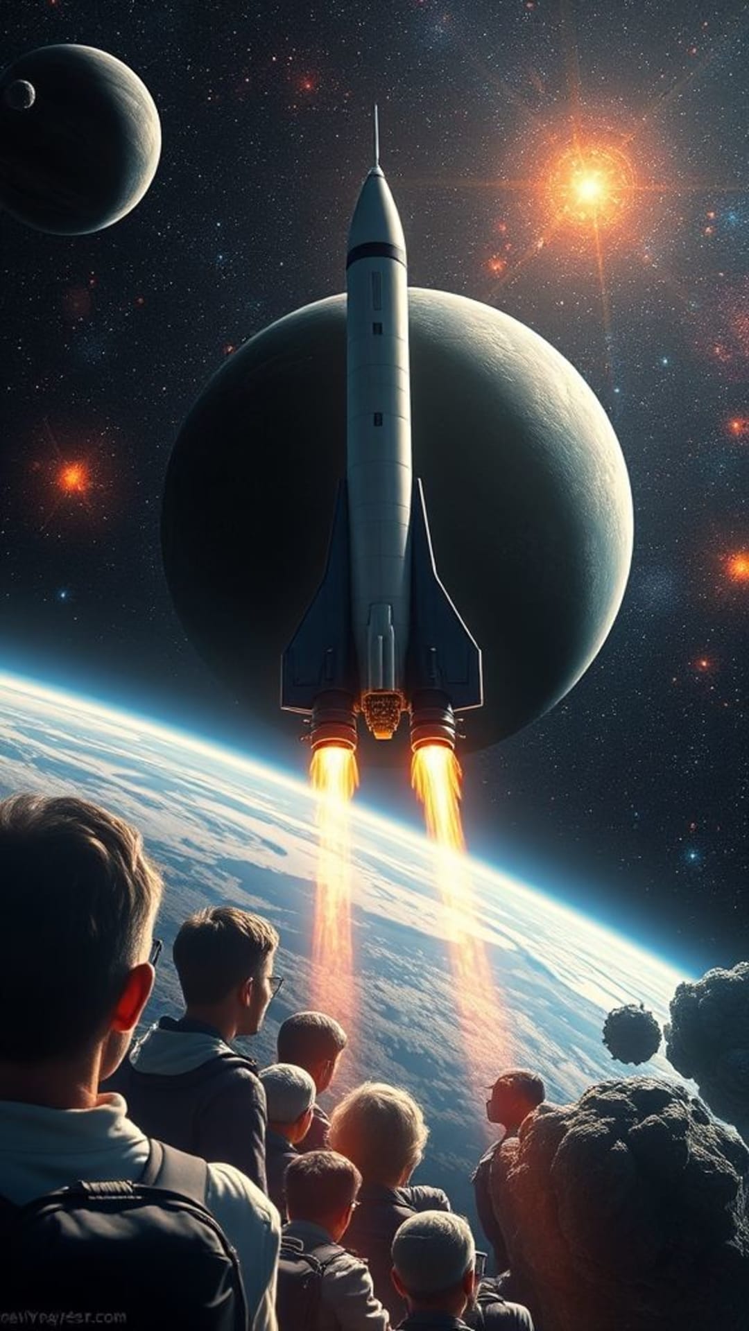 navi spaziali razzi pianeti stelle fenomeni cosmici veicoli futuristici viaggio interstellare fantascienza tecnologia navi spaziali avanzate
