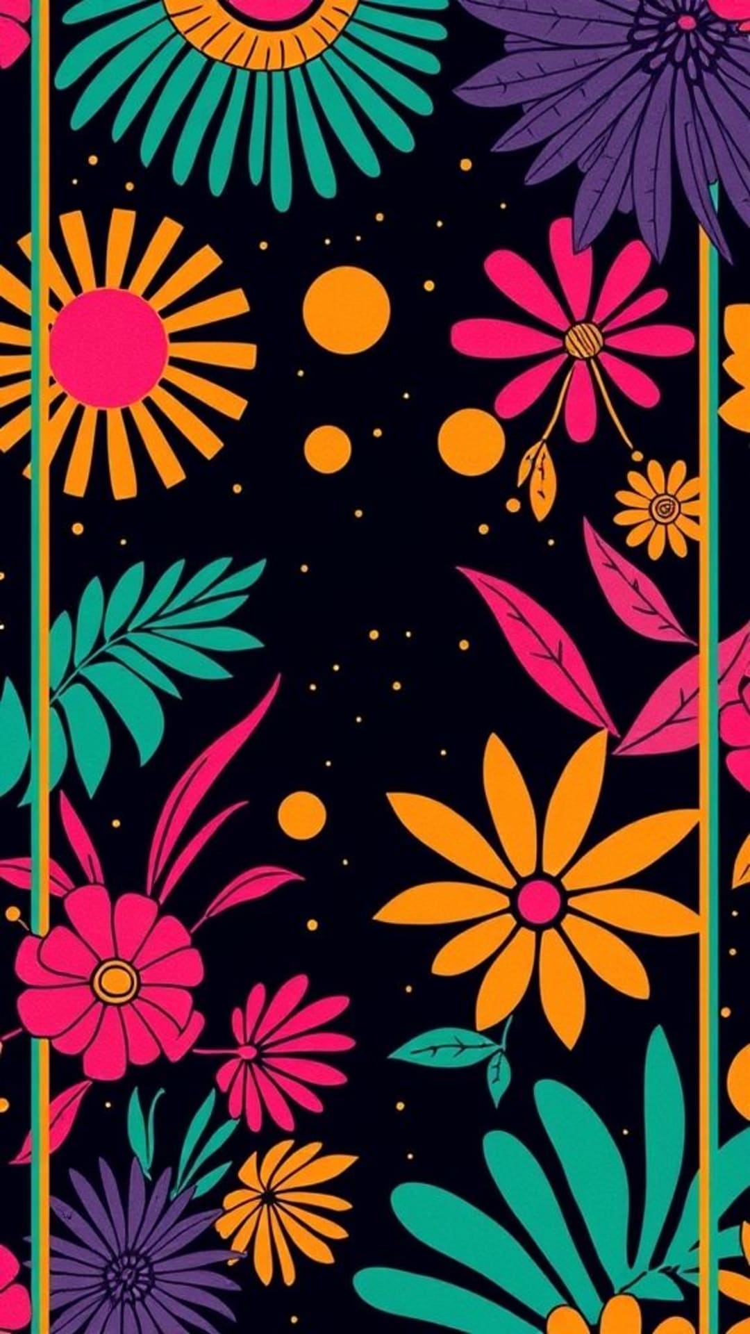 design vintage retrò estetiche anni 80 e 90 motivi nostalgici colori vivaci