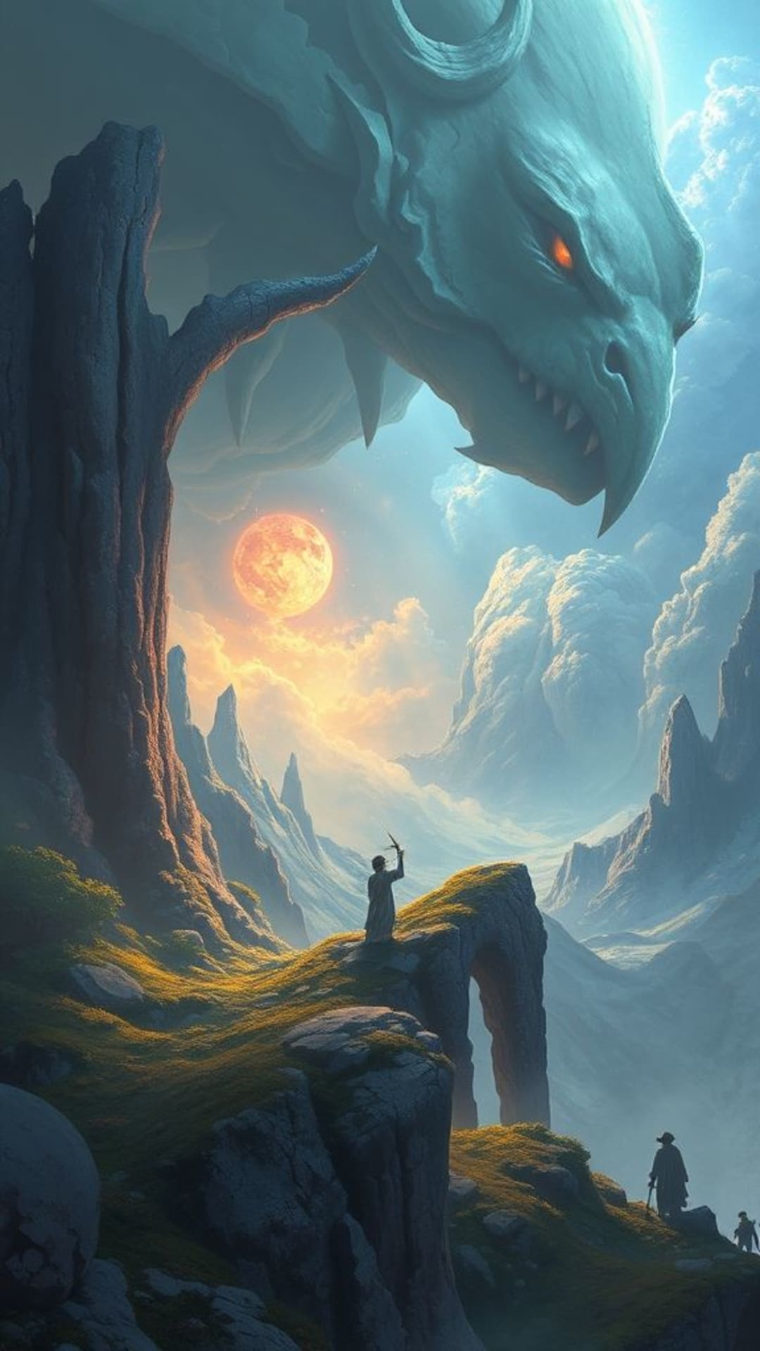 arte fantasy paesaggi mitici mondi splendidi regni meravigliosi incantato intero universo avventure epiche