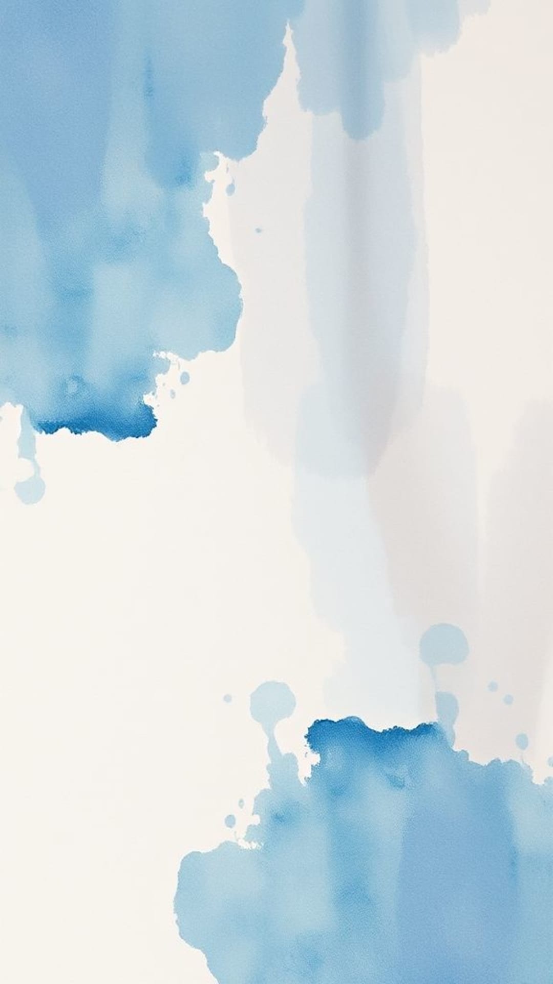 Dipinti artistici ad acquerello con pennellate, texture e palette morbide