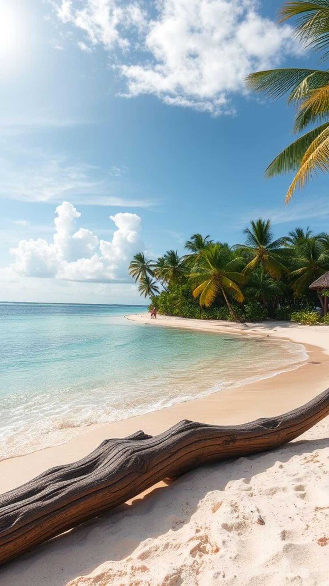 Spiagge paradisiache tropicali palme acque azzurre rilassanti