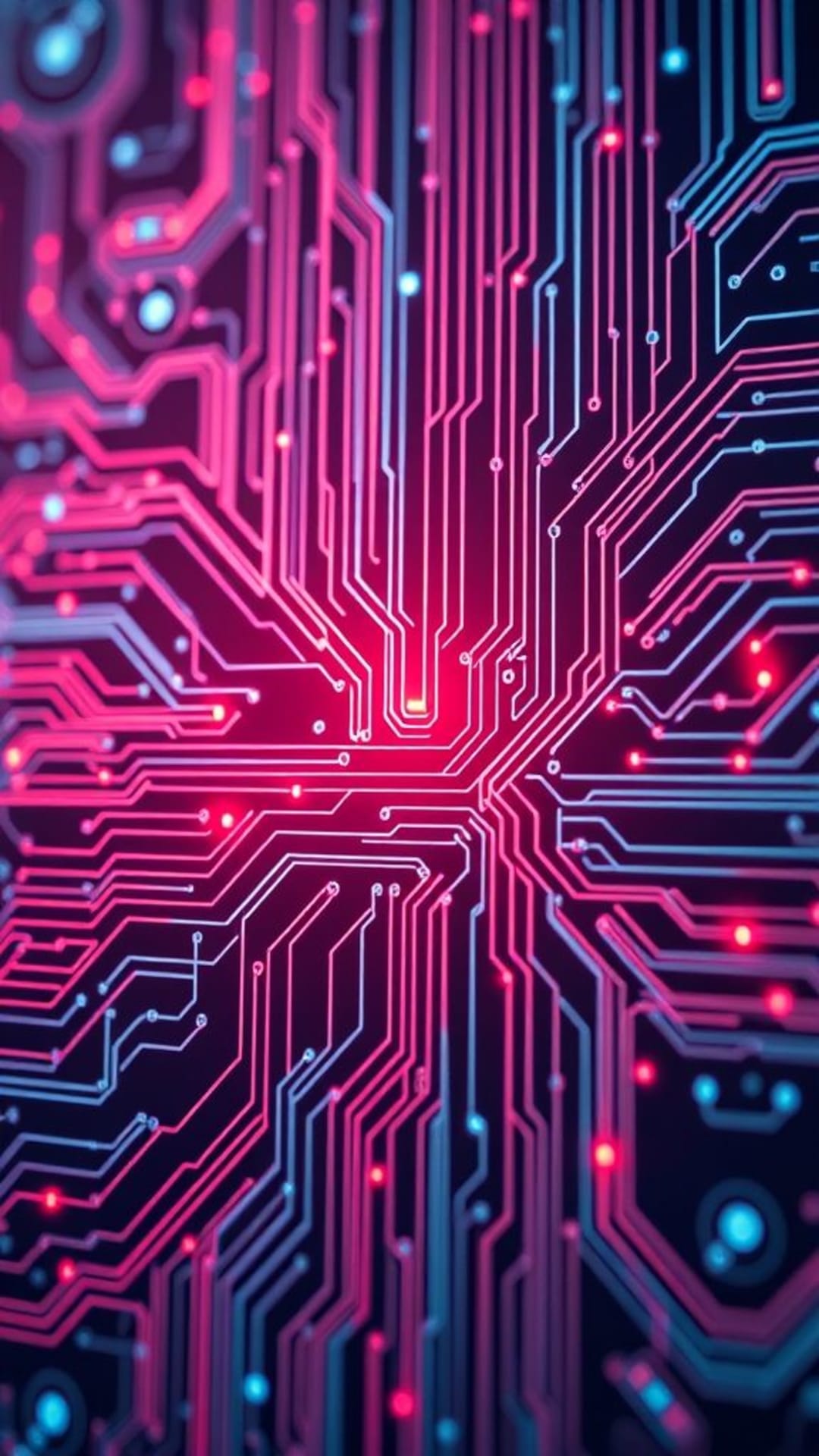 circuiti tecnologici dati digitali futuristici techno