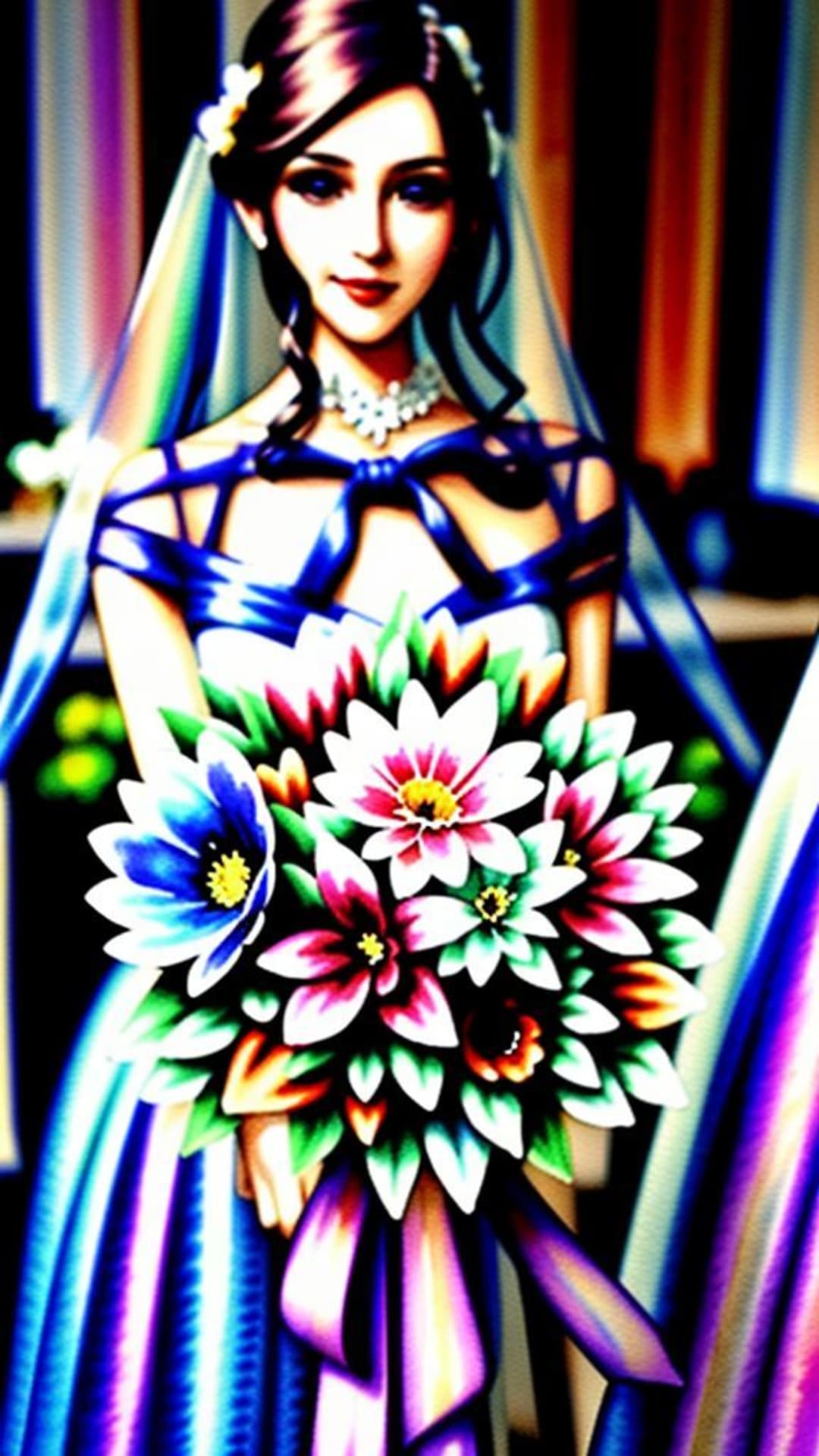 bouquet floreali acquerellati eleganti sofisticati