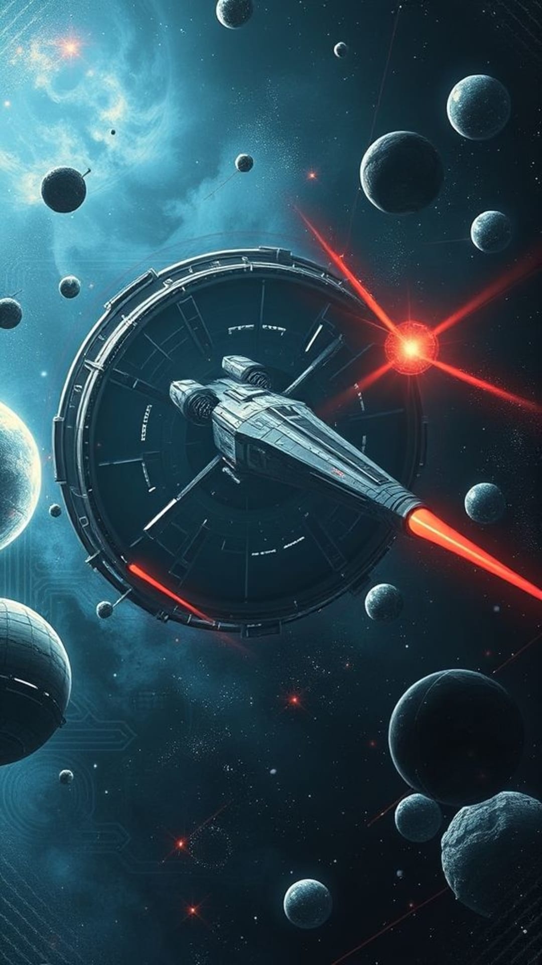 universo di astronavi di fantascienza arte fantascientifica