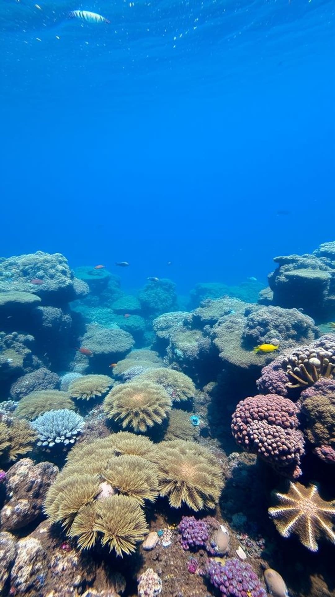 vita marina sott'acqua barriere coralline vibranti creature marine sereni calmi