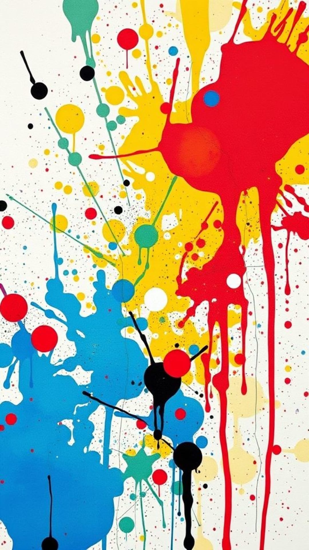 schizzo artistico pittura astratta audace creativa sfondo