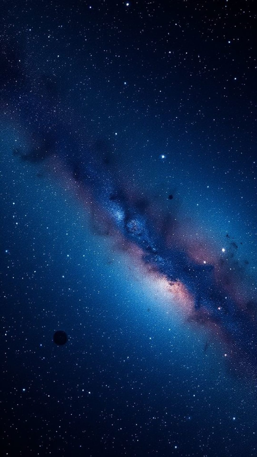 galassia notte stellata nebulosa spaziale wallpaper