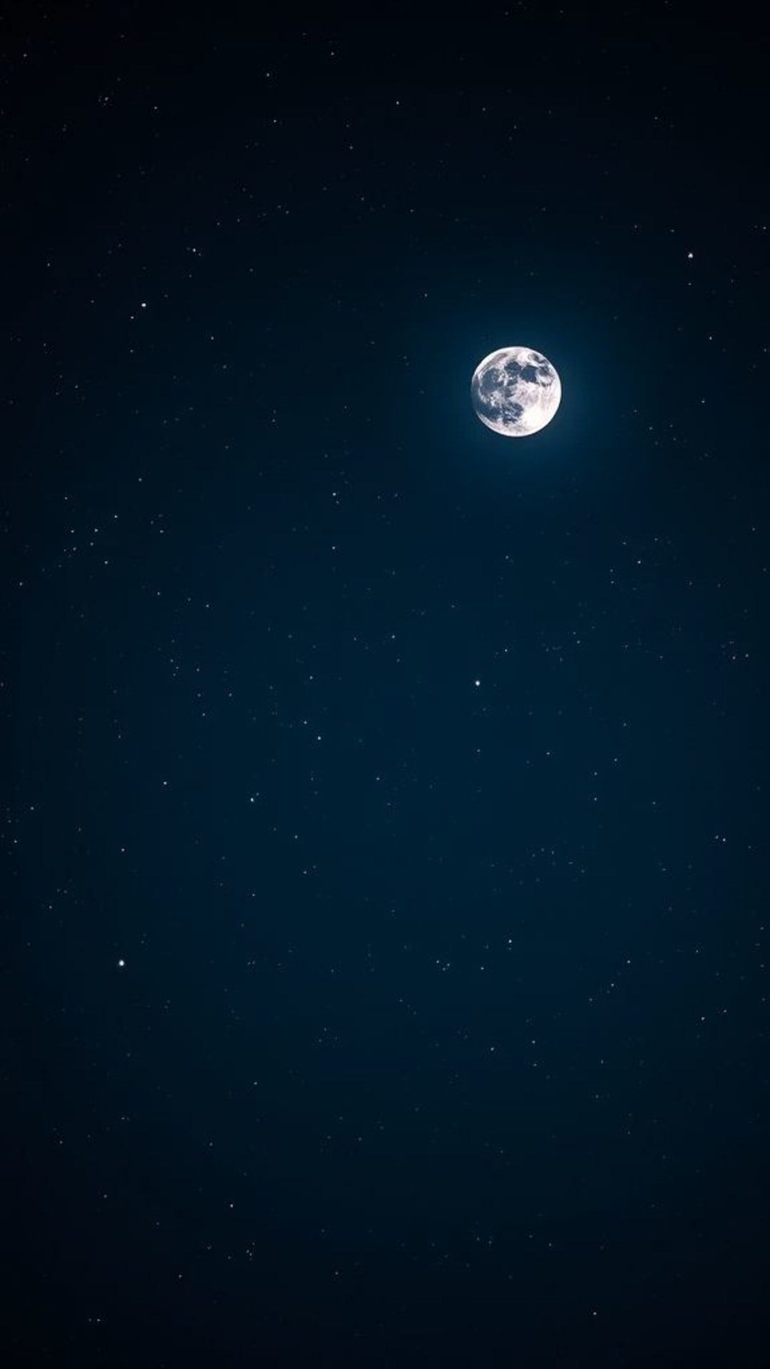 luna celestiale stelle cielo notturno