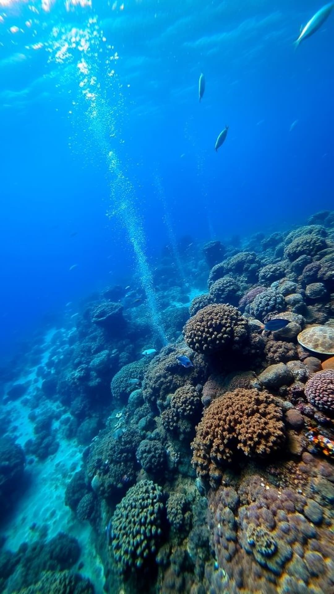 barriere coralline in fondo al mare