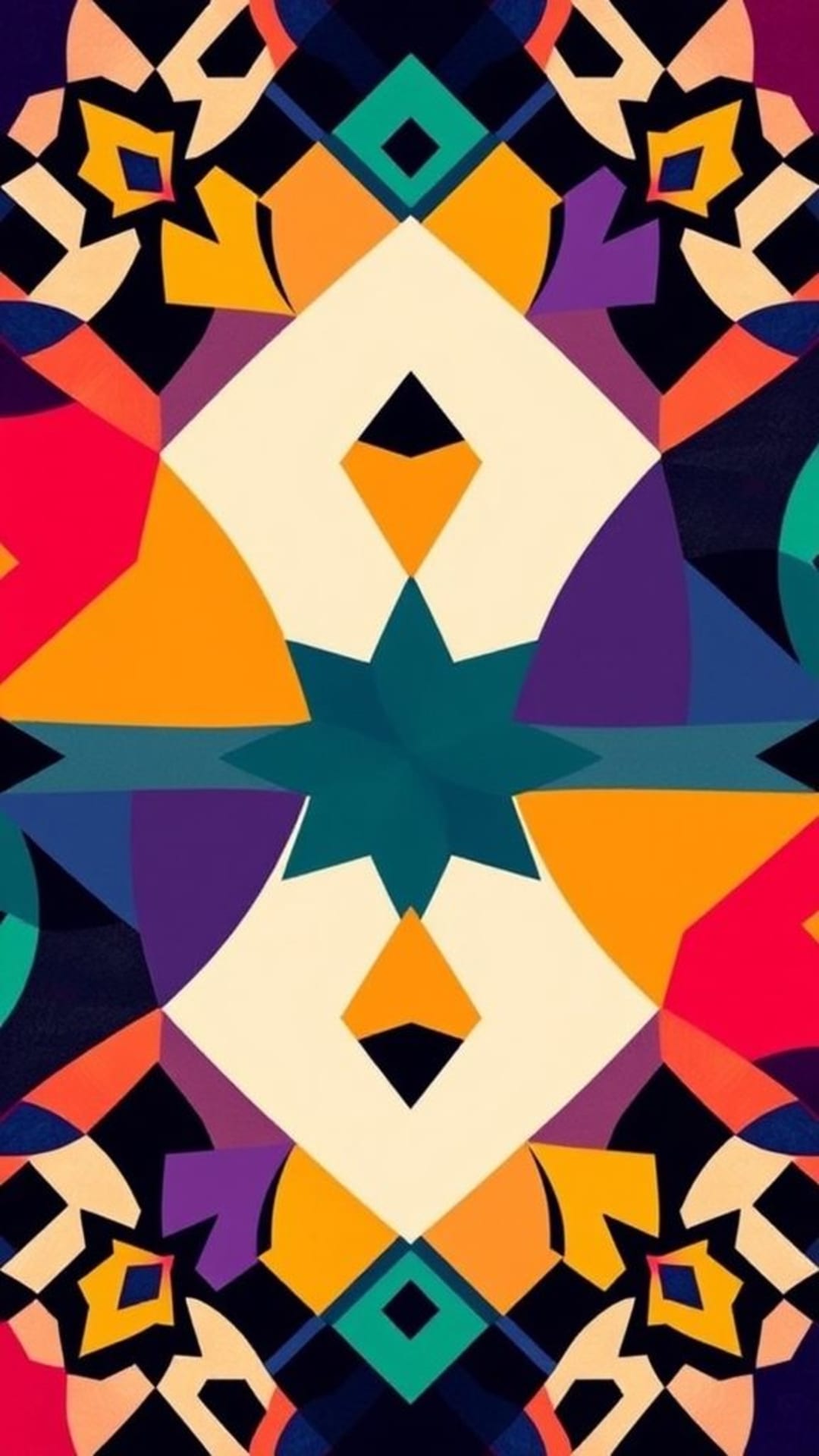 motivi geometrici forme vivaci design simmetrico