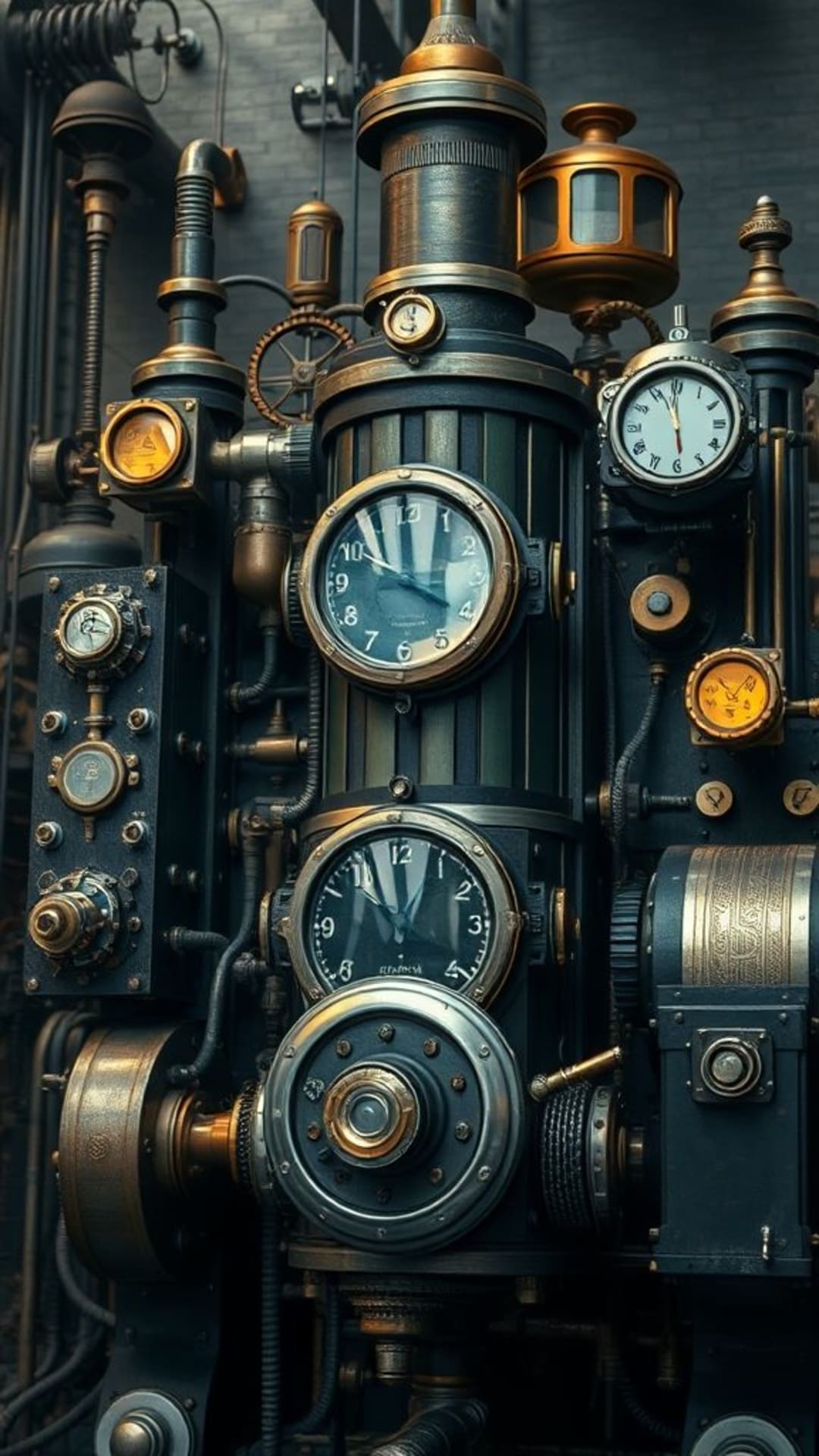 macchinario vittoriano steampunk tecnologia vintage