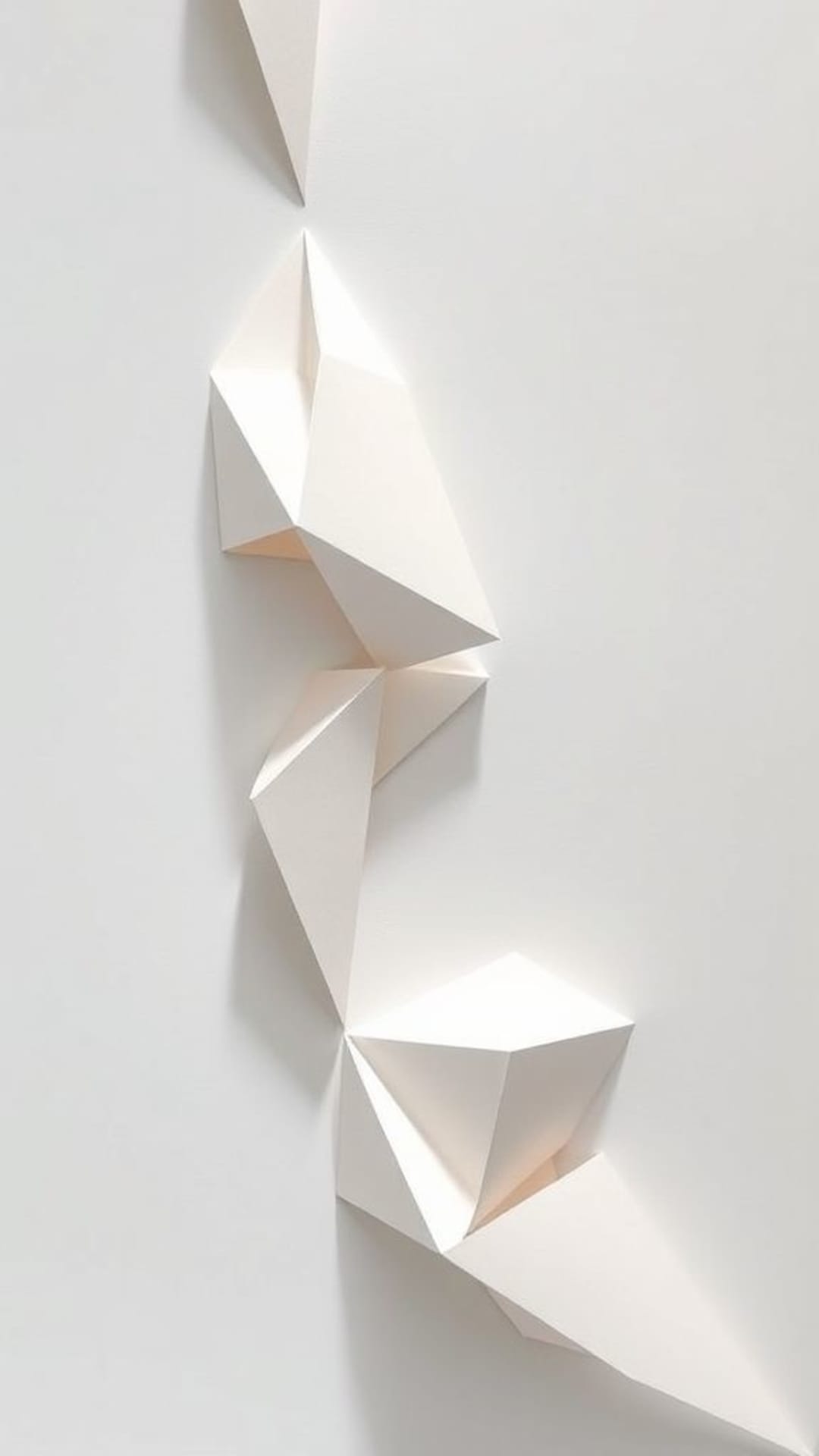 arte origami carta pieghevole forme geometriche craft tradizionale giapponese estetica minimalistica semplice elegante decorativa artistico tappezzeria