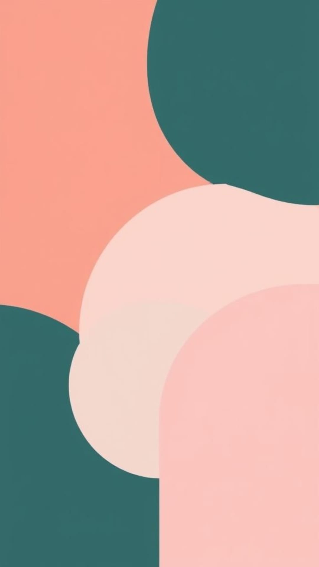 forme geometriche astratte minimaliste palette di colori pastello linee pulite design moderno eleganza semplicità sfondo