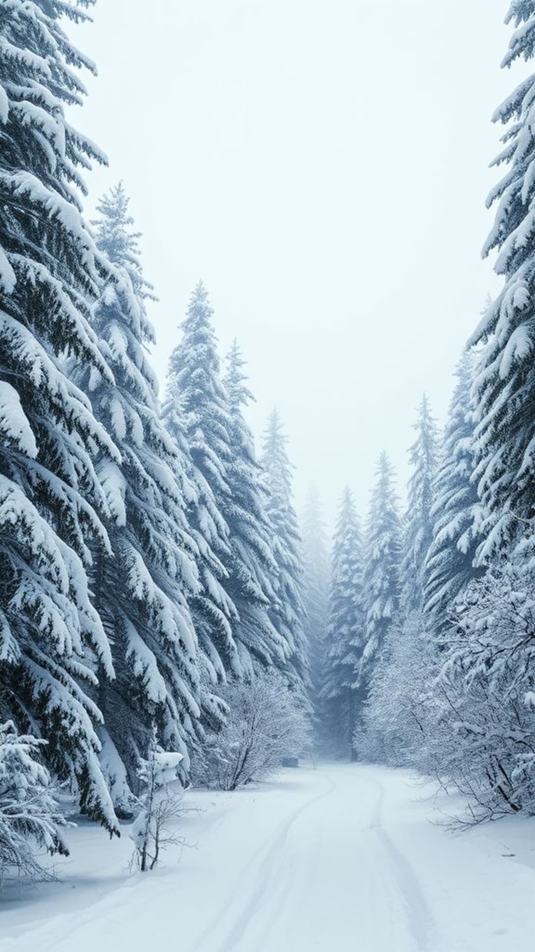 foresta invernale nevosa pino ghiaccio brina fresco tranquillo accogliente sfondo