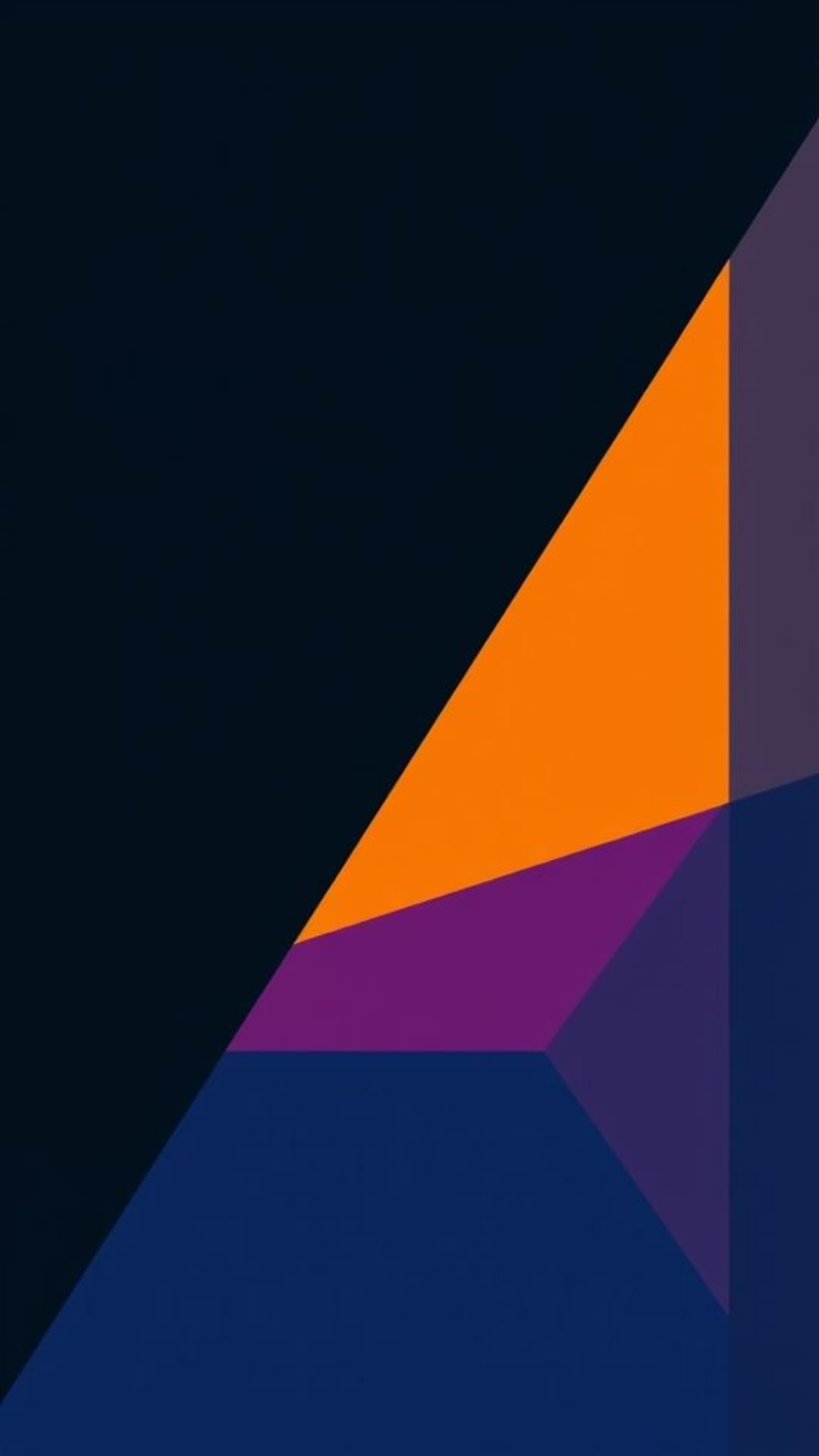 forme geometriche astratte minimaliste colori vivaci arte digitale