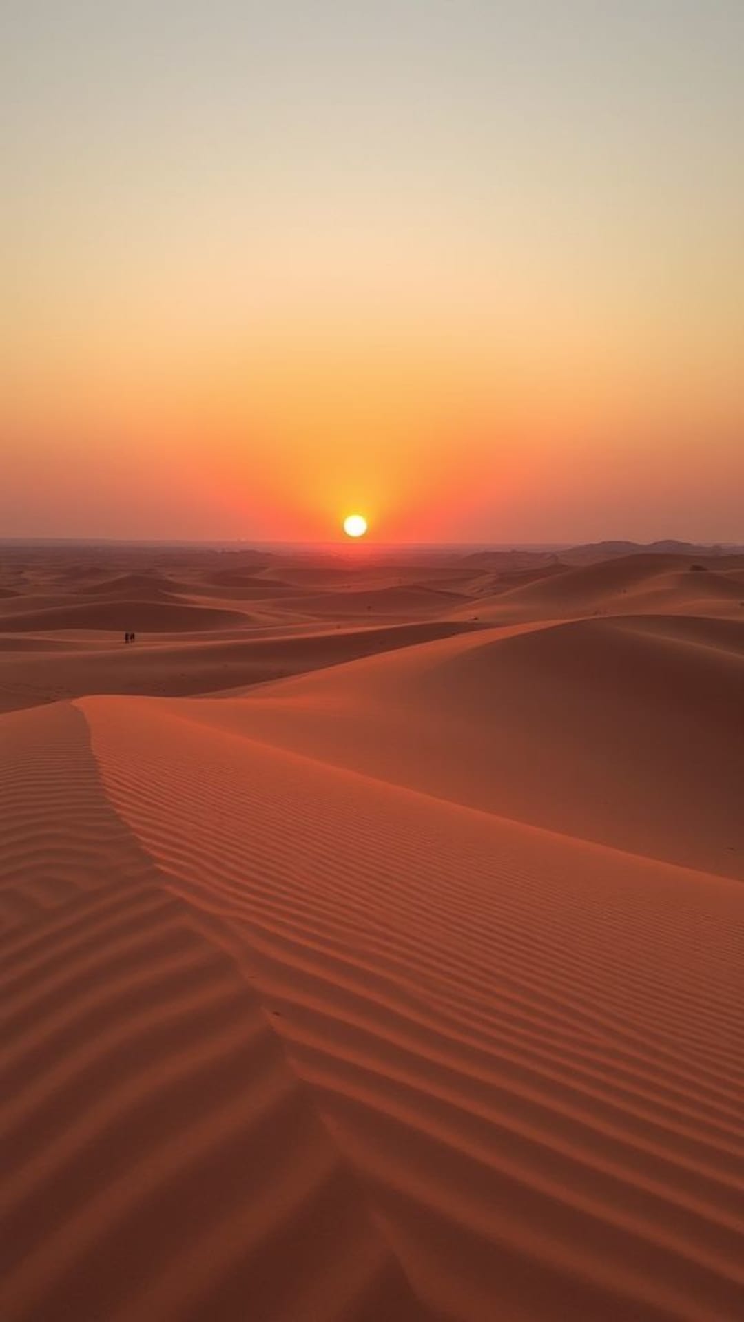 paesaggi desertici tramonto dune di sabbia calore secco