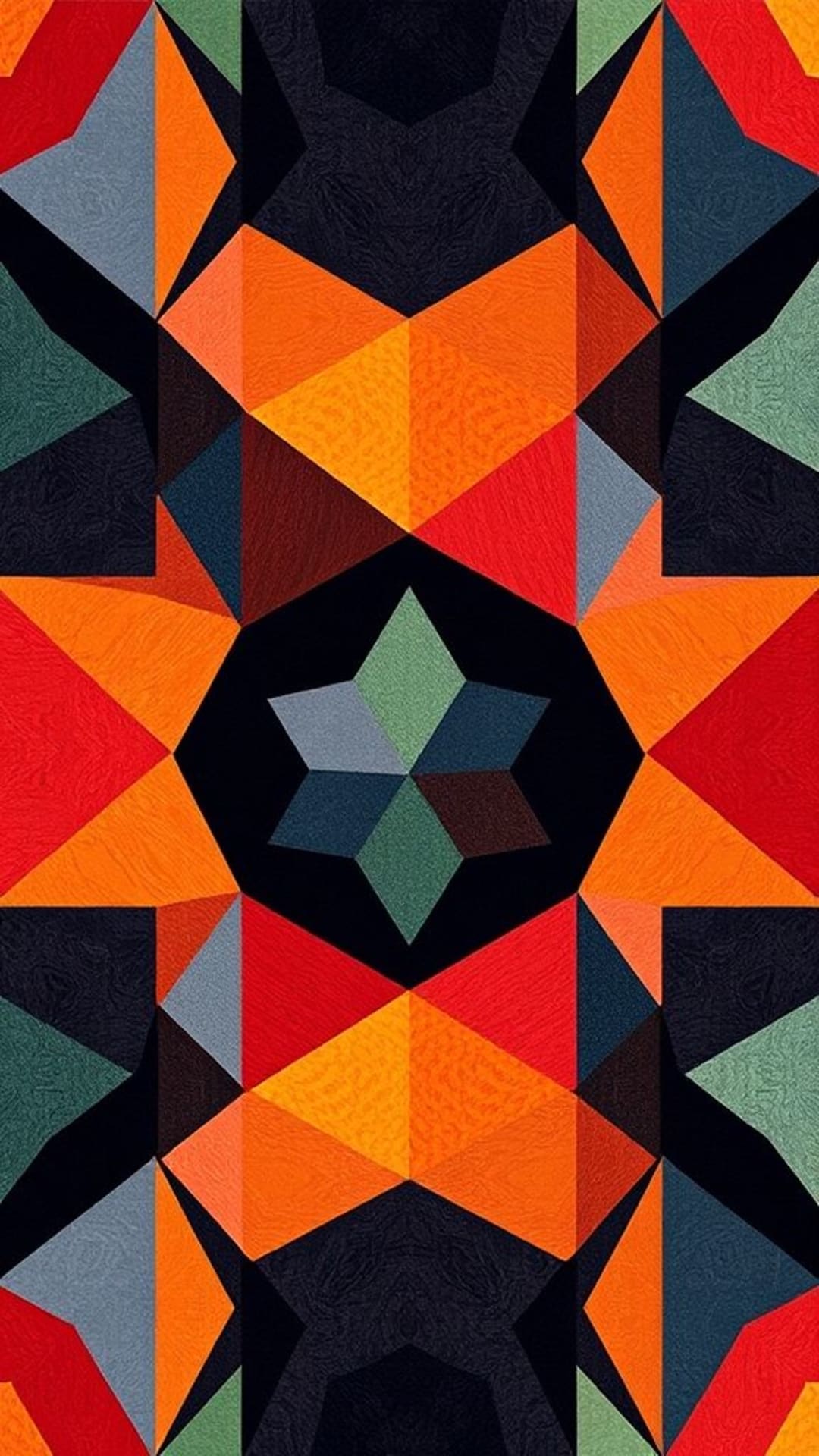 Modelli geometrici astratti colorati per un'estetica moderna