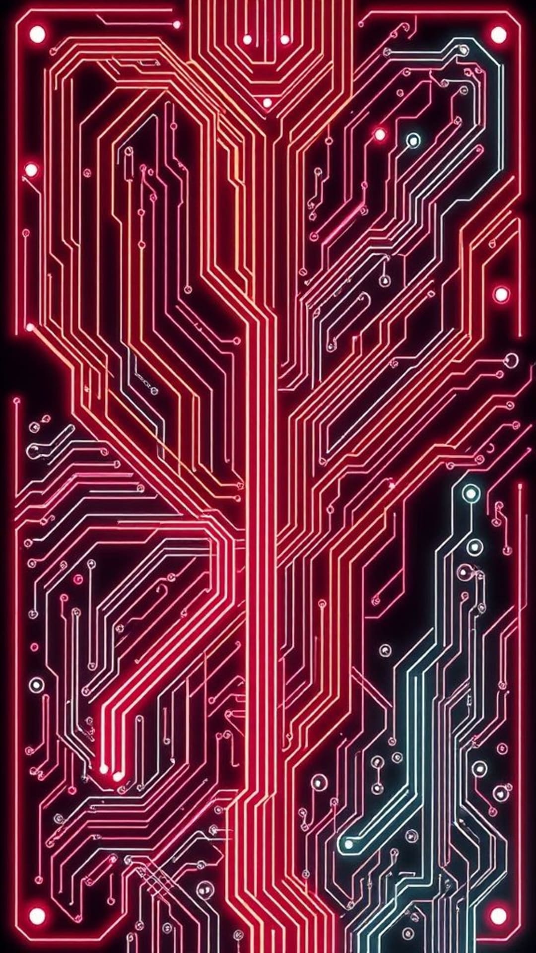 Progettazioni di schede elettroniche digitali futuristiche