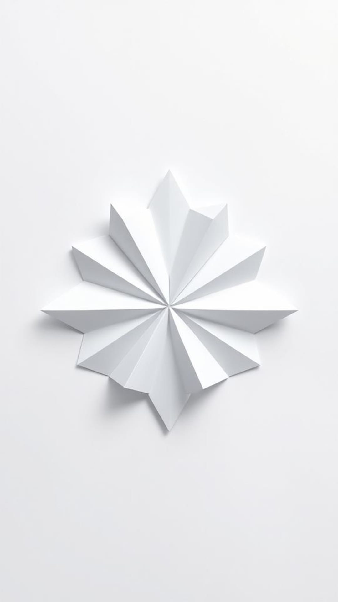 designs di piegatura della carta origami estetica minimalista pulita moderna elegante geometrica simmetrica