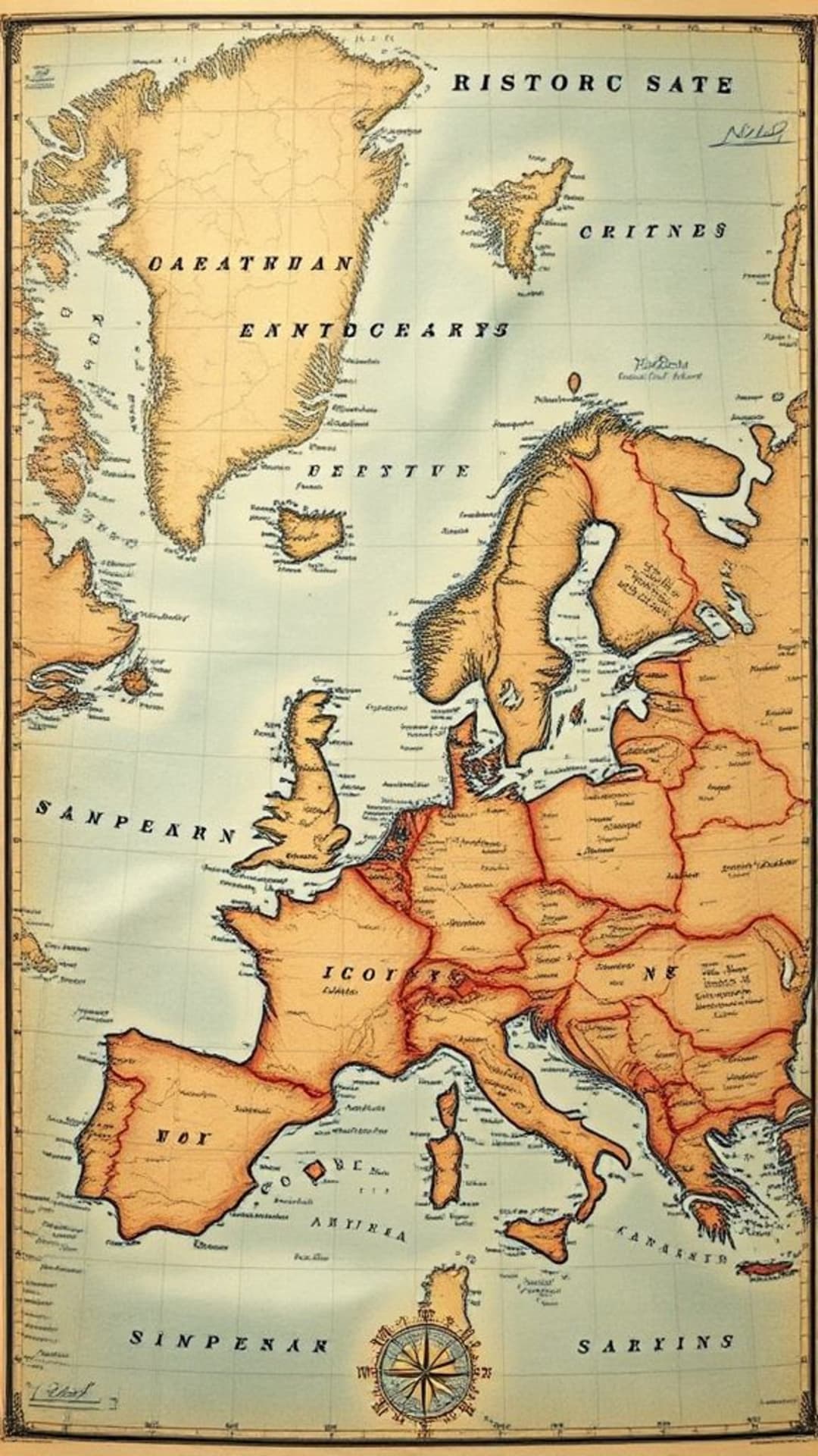 mappe vintage cartografia vecchia stile antico esplorazione nostalgica viaggio storico
