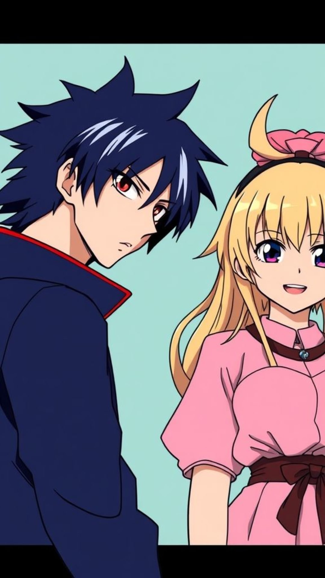 Personaggi dei manga anime linee audaci colori vivaci