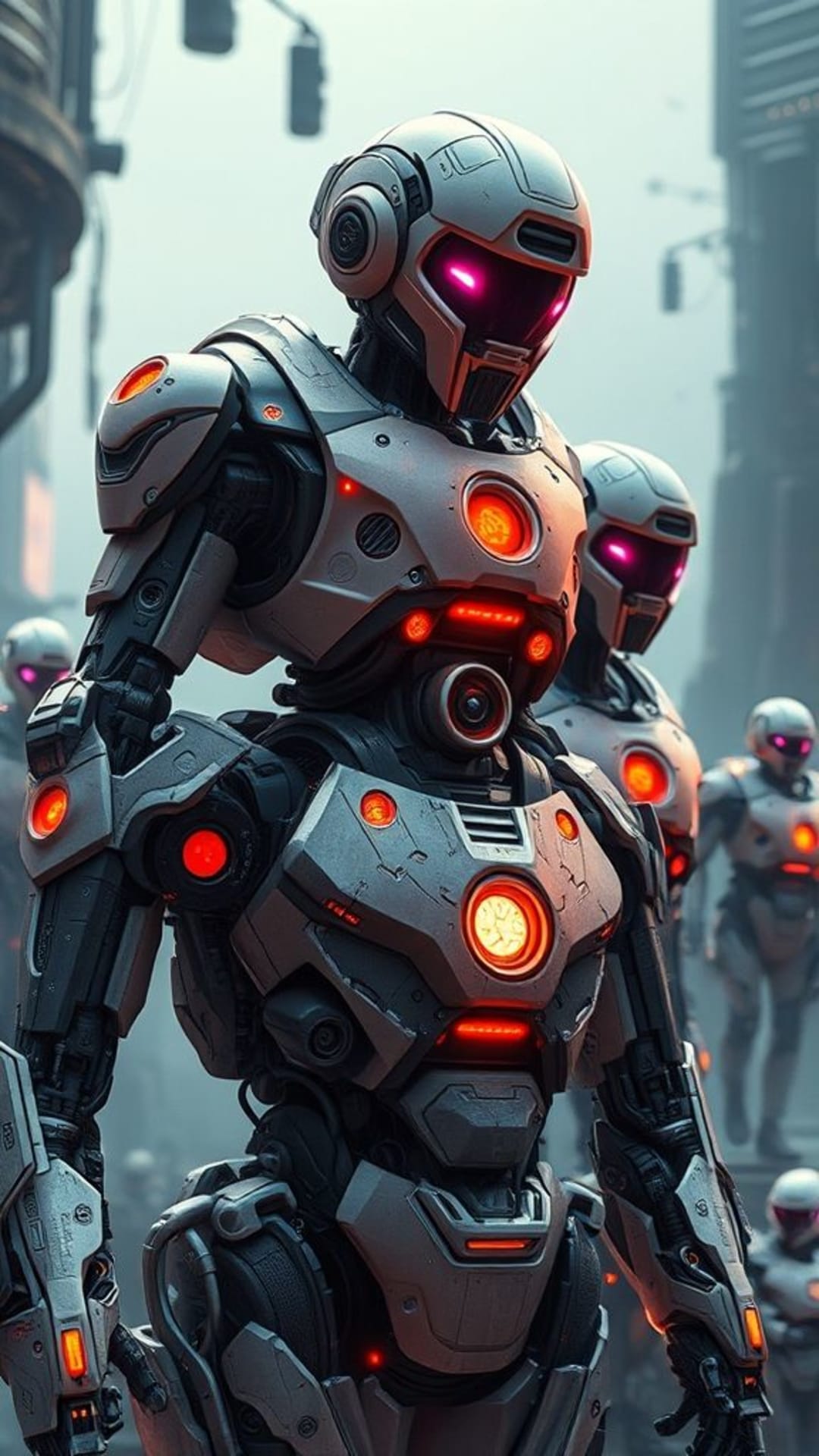 robot futuristici androidi tecnologia science fiction