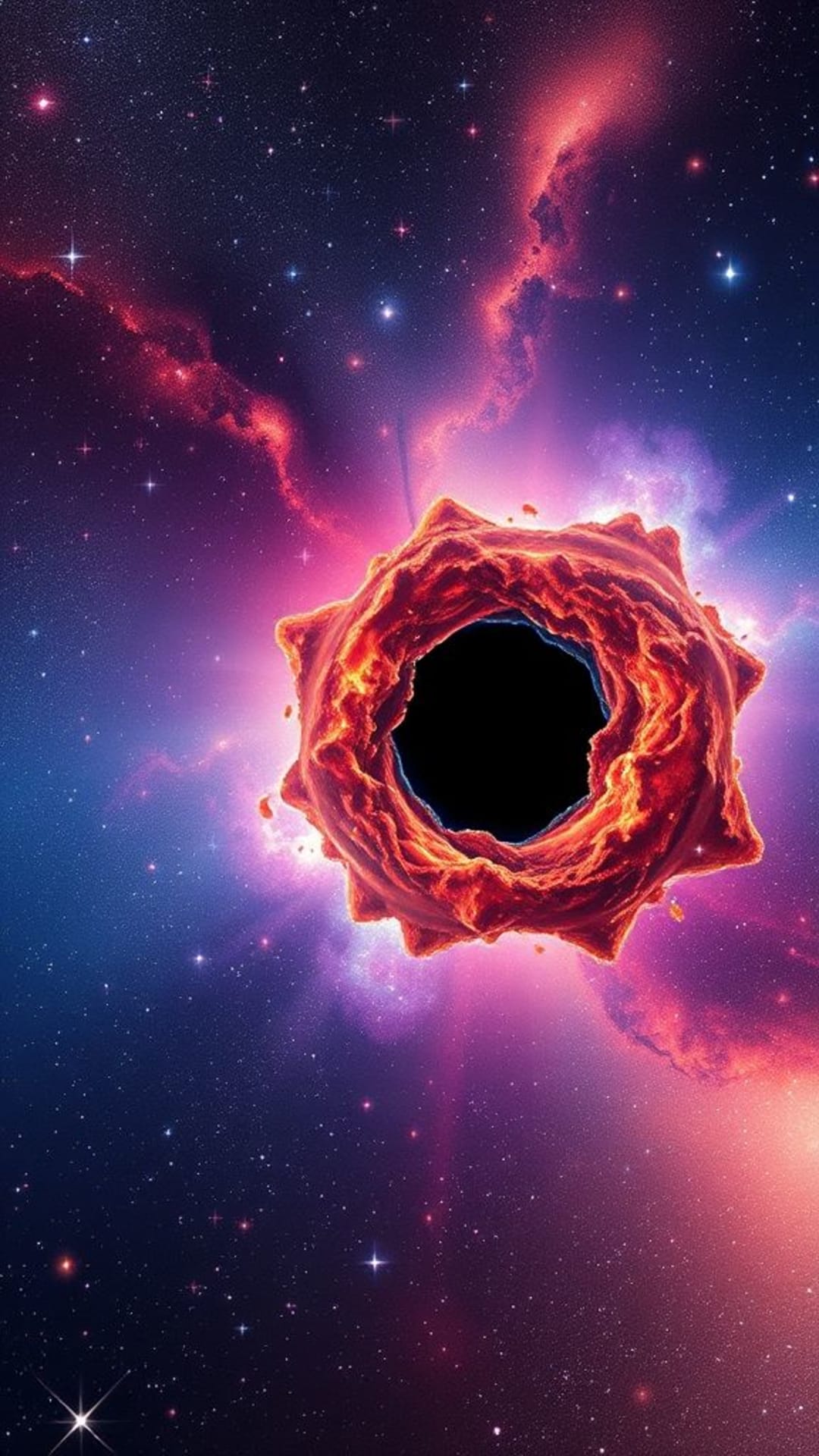 galassia spazio nebulosa stelle cosmico universo buchi neri esplorazione dello spazio profondo fantascienza celestiale colori vivaci