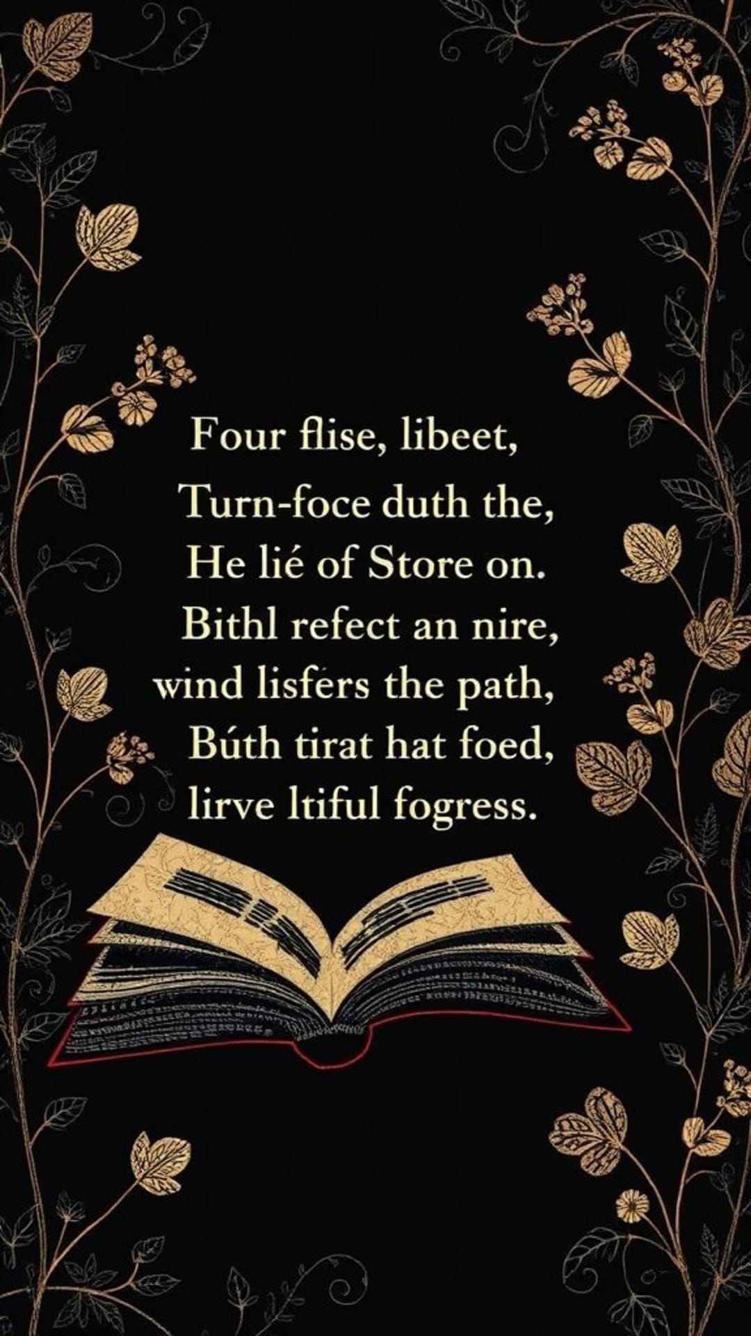 Carte da parati di letteratura e poesia, citazioni famose, libri classici, opere letterarie, tipografia artistica, visual poetici
