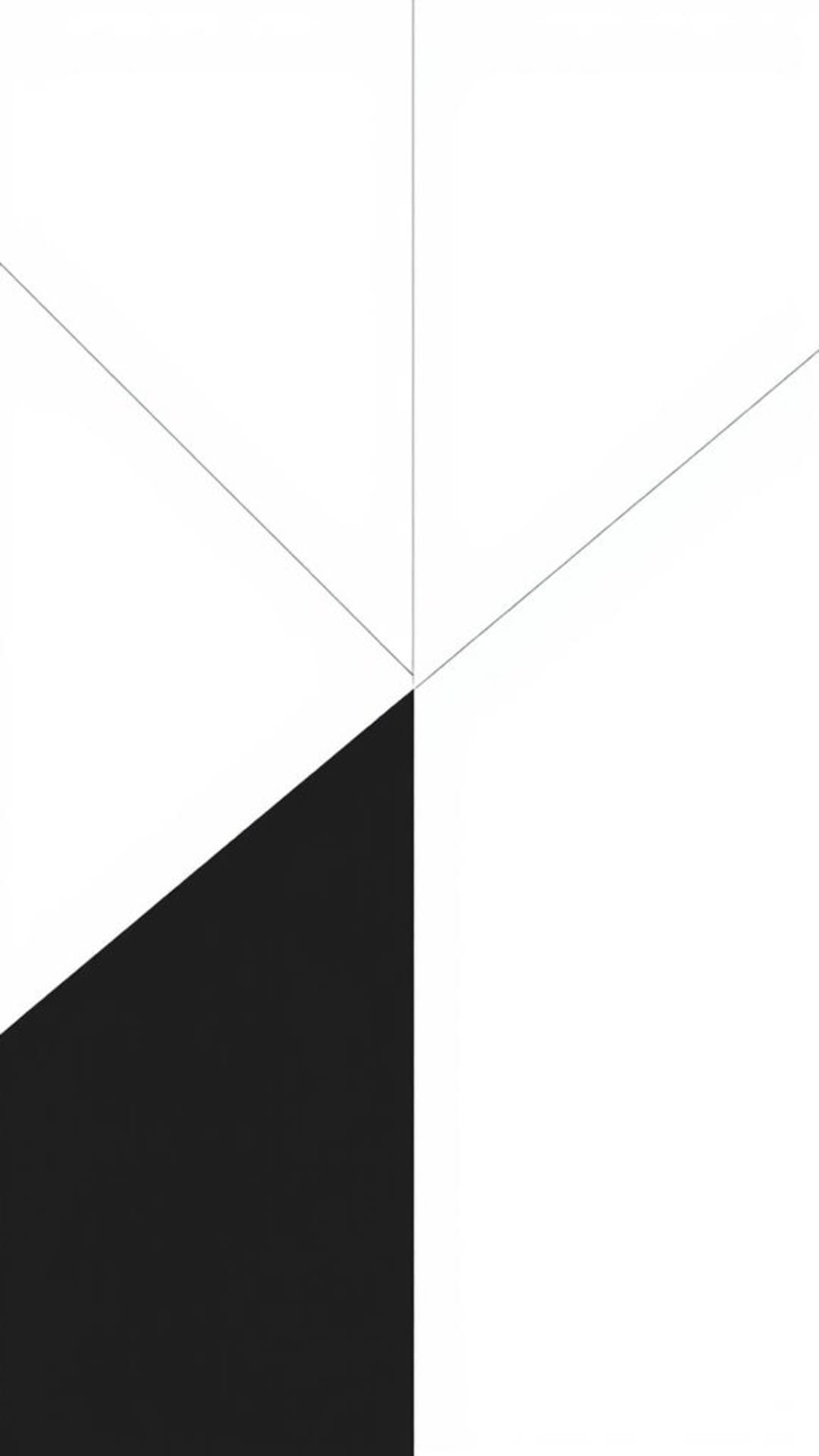 linee astratte geometriche minimaliste nere e bianche, estetica moderna elegante