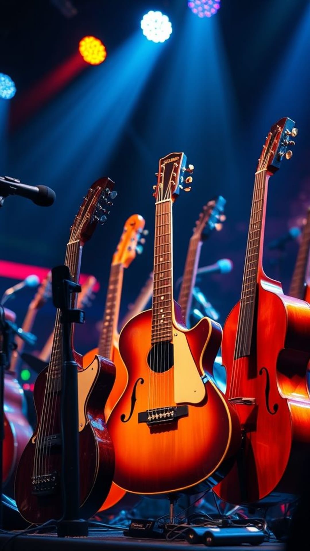 musica degli strumenti vivace concerto sfondo