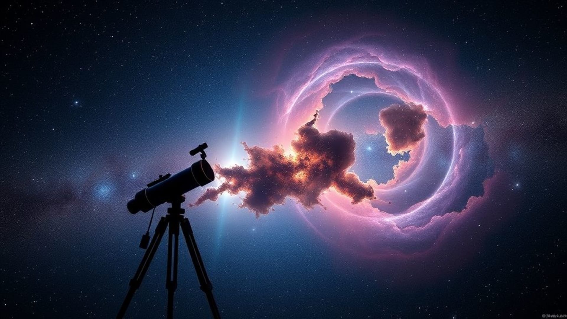 nébuleuses galaxies étoiles poussière vide cosmique espace fond d'écran hd