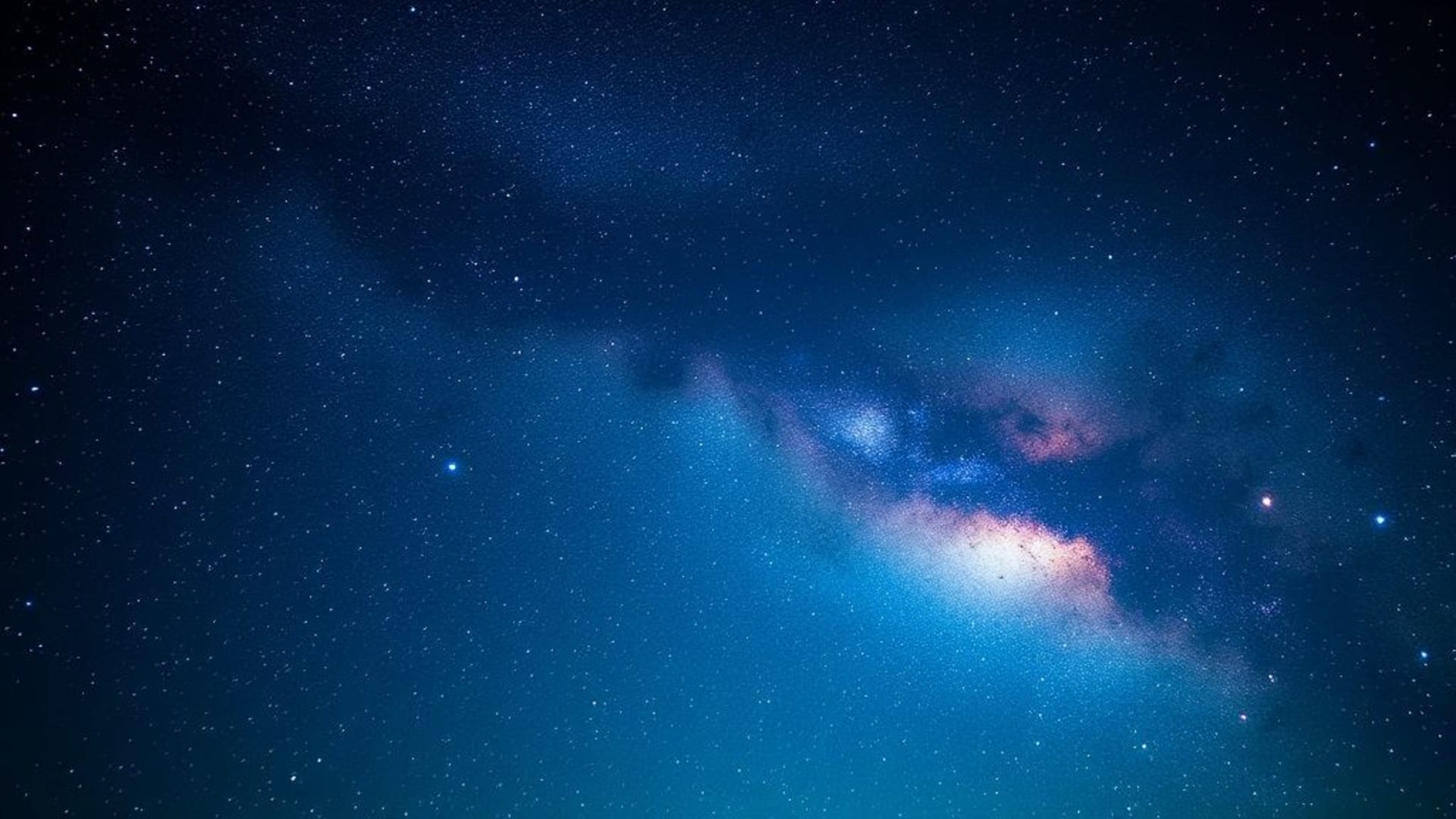 ciel étoilé galaxies nébuleuses aurore boréale poussière cosmique couleurs pastel