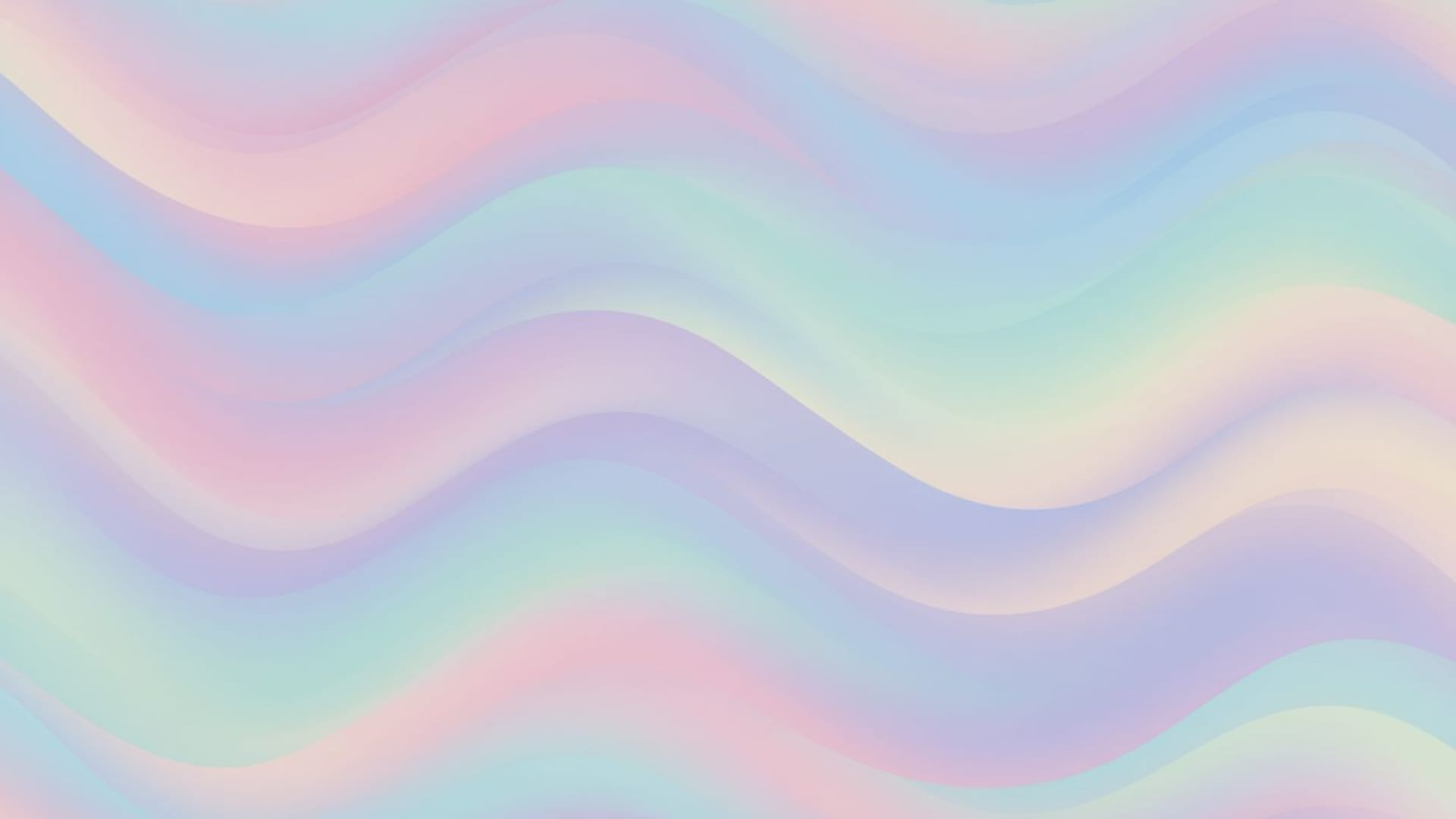 Dégradé pastel abstrait évoquant des vagues océaniques, textures douces et couleurs de fond ecran oniriques.