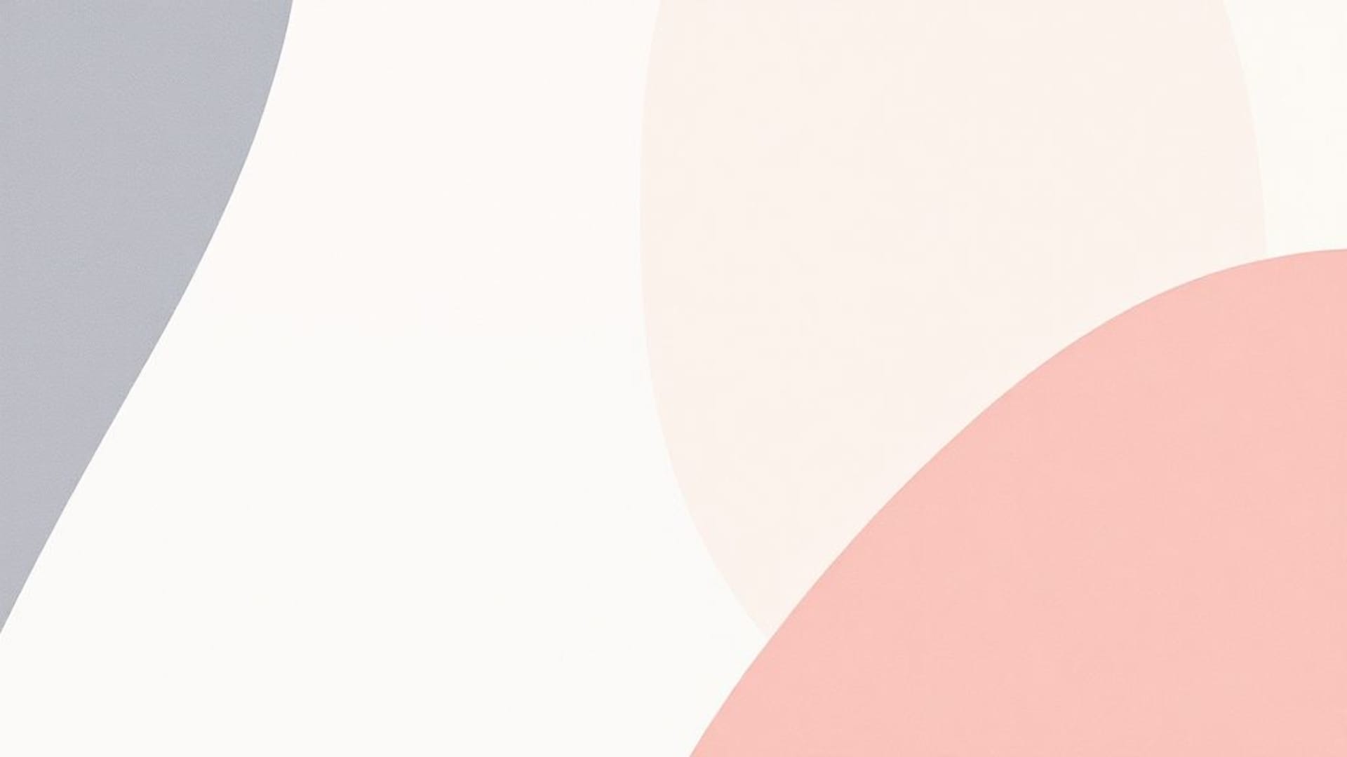 formes géométriques abstraites minimalistes couleurs pastel douces texture subtile fond d'écran apaisant
