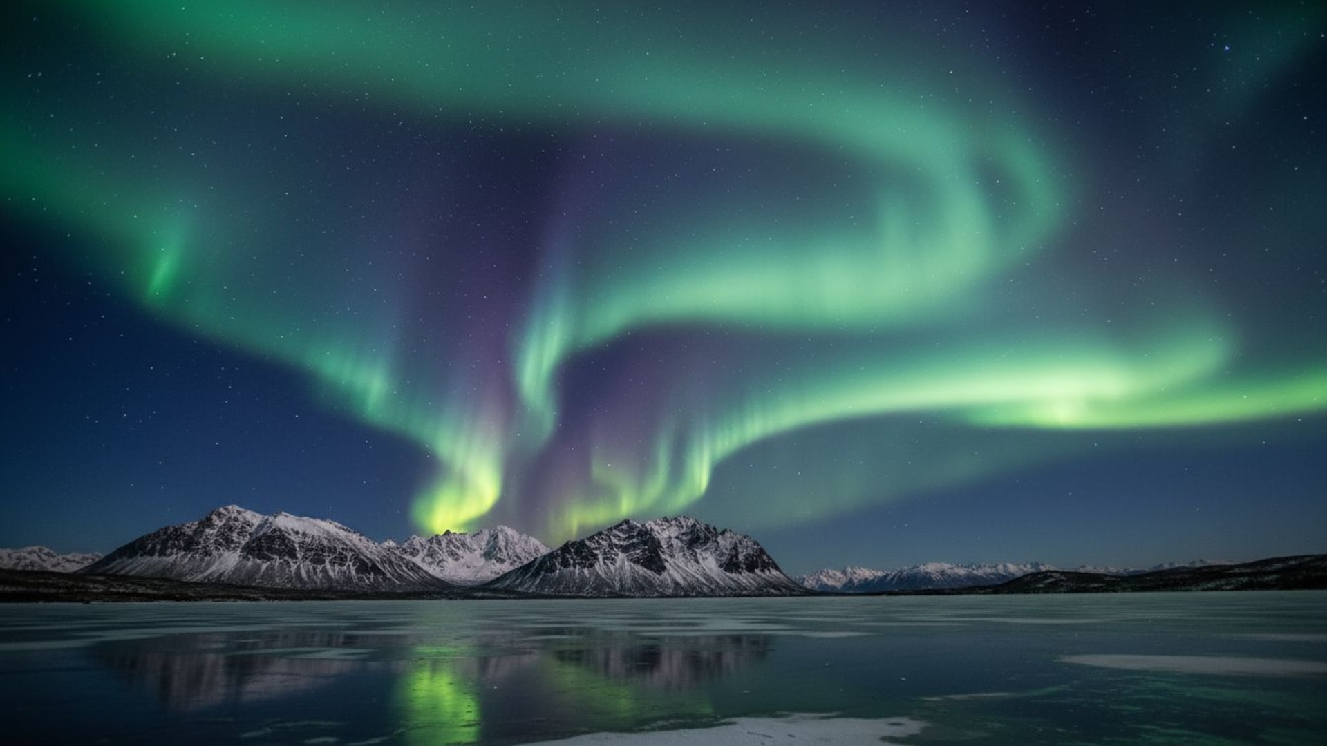 aurore boréale ciel nocturne rubans colorés aurores boréales fond d'écran drame