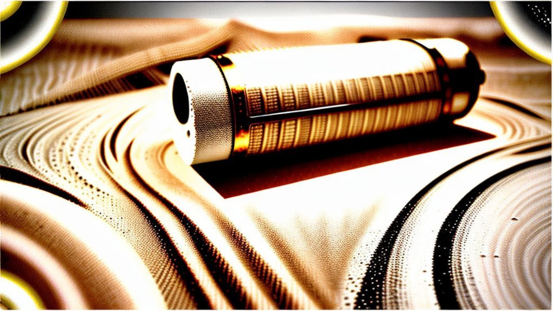 esthétique de film granuleux textures vintage fond ecran analogique beige chaud noir et blanc rétro