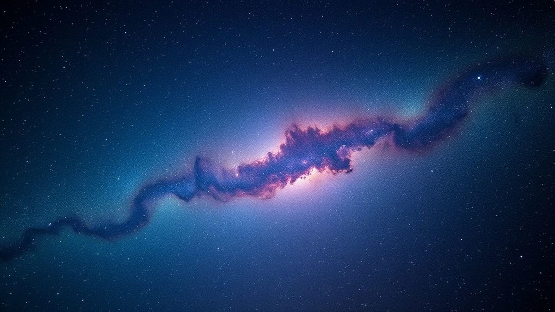 ciel étoilé galaxie nébuleuse espace aurore boréale cosmos rêveur fond ecran